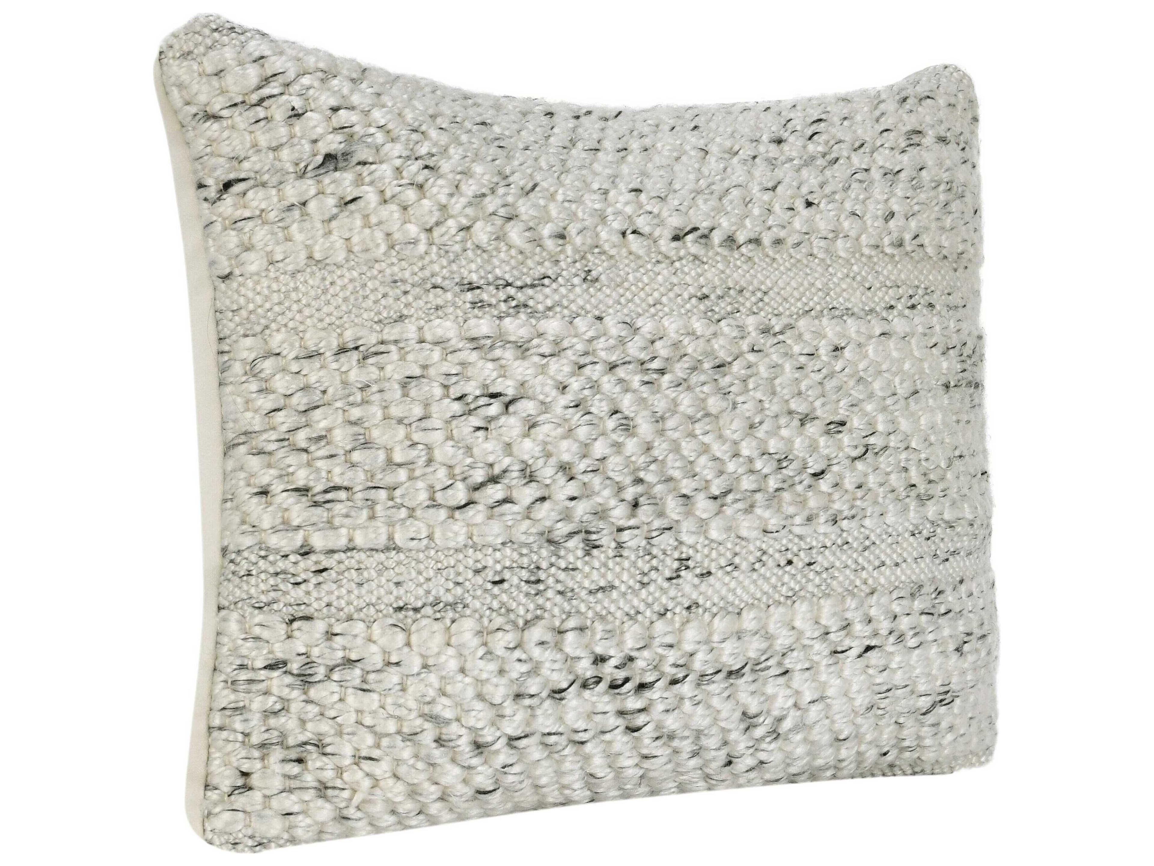 Villa by Classic Home Ford Ivory Throw Pillow