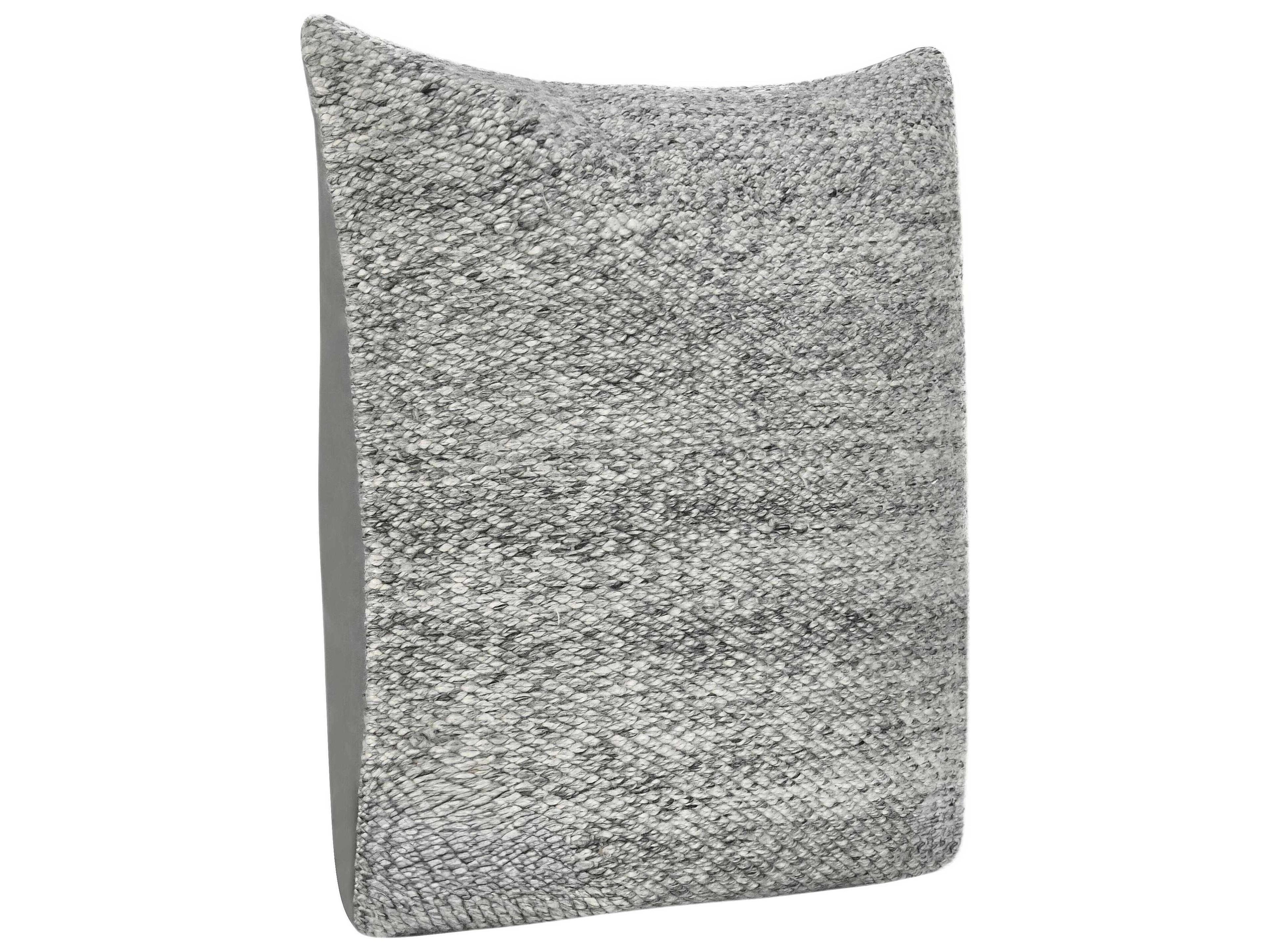 Villa by Classic Home Stella Gray Throw Pillow