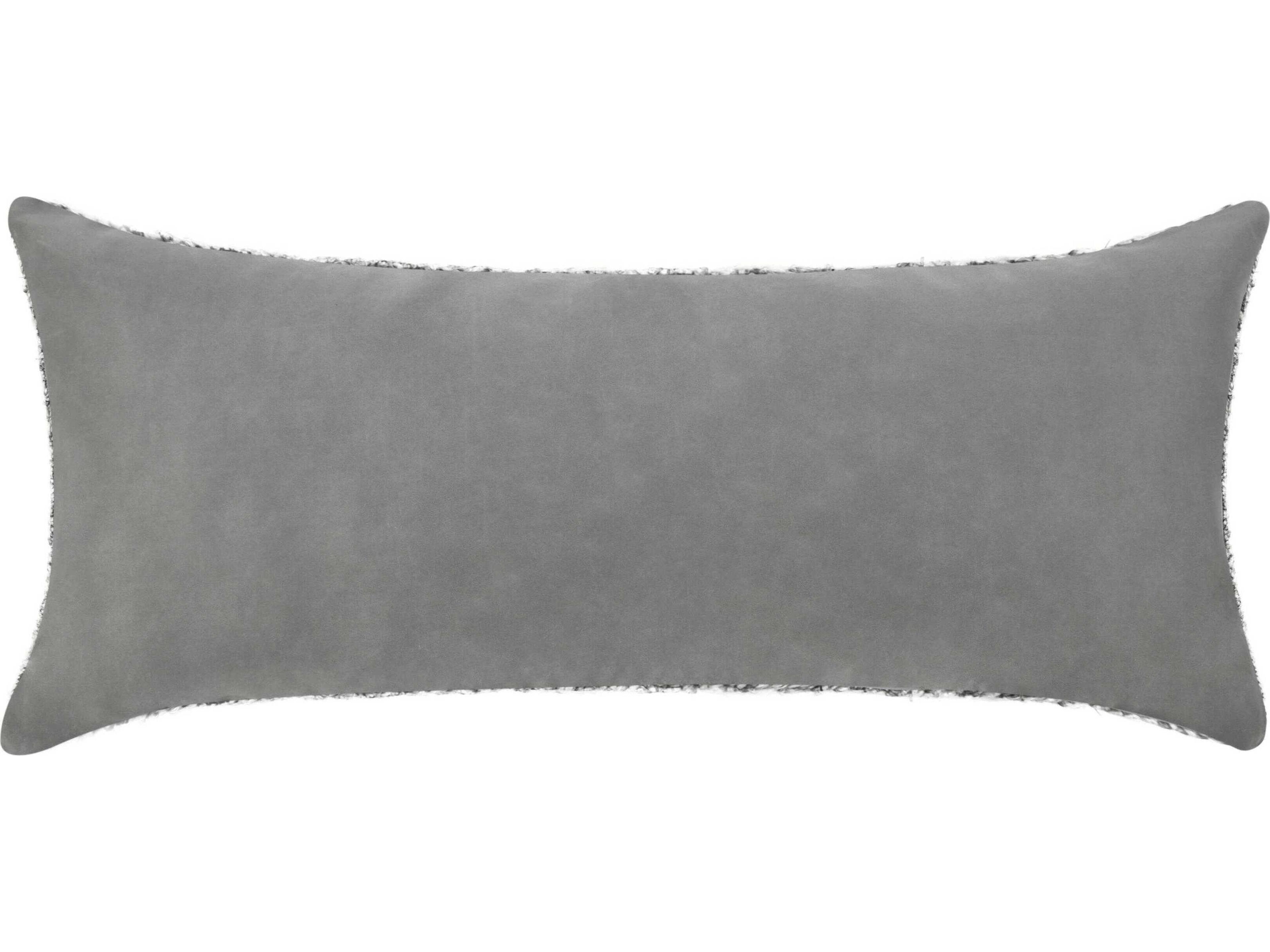 Villa by Classic Home Stella Gray Throw Pillow