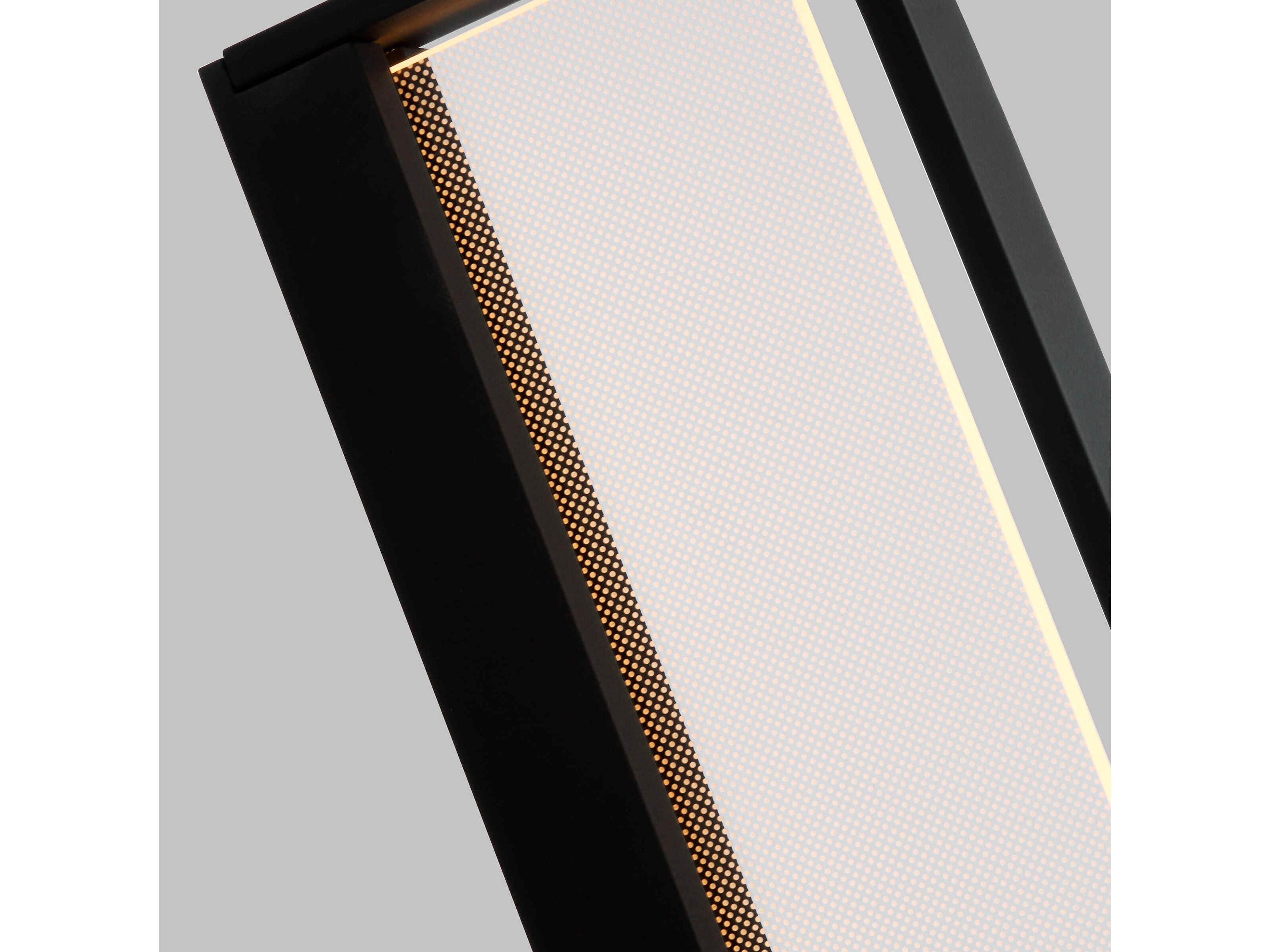 Visual Comfort Modern Banda 1-Light Matte Black Wall Sconce