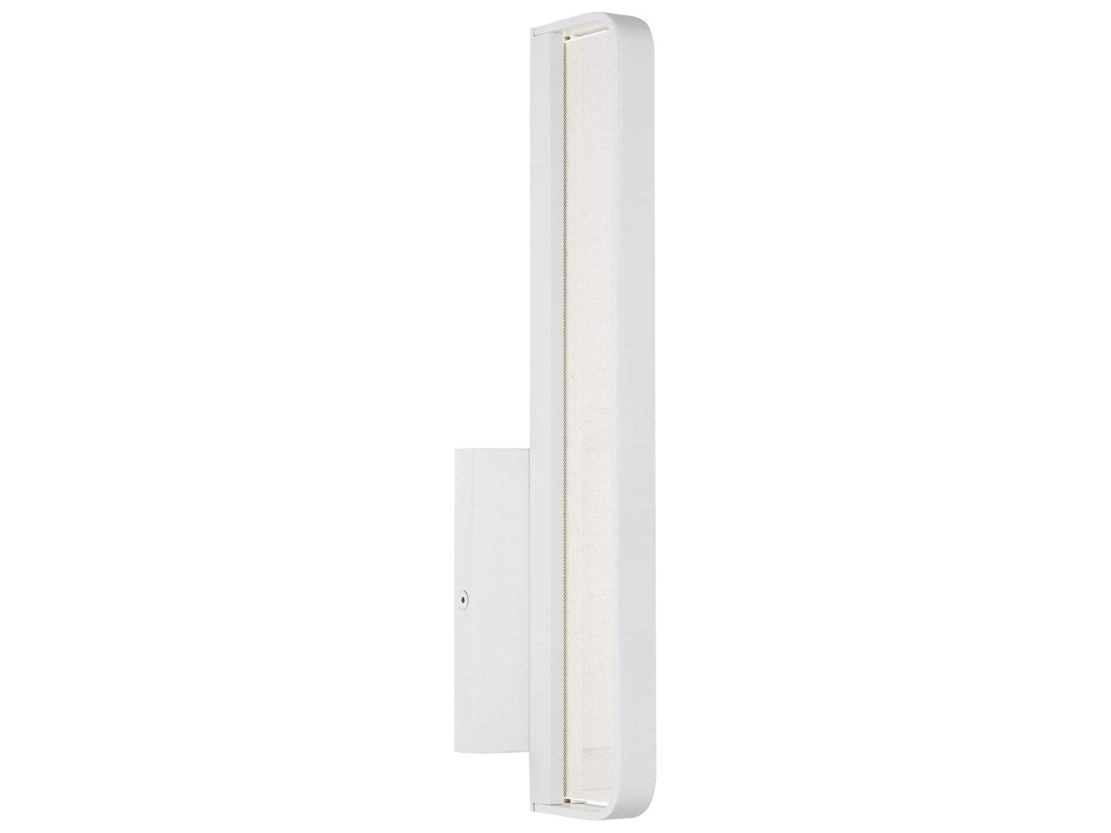 Banda 1-Light Matte White Wall Sconce
