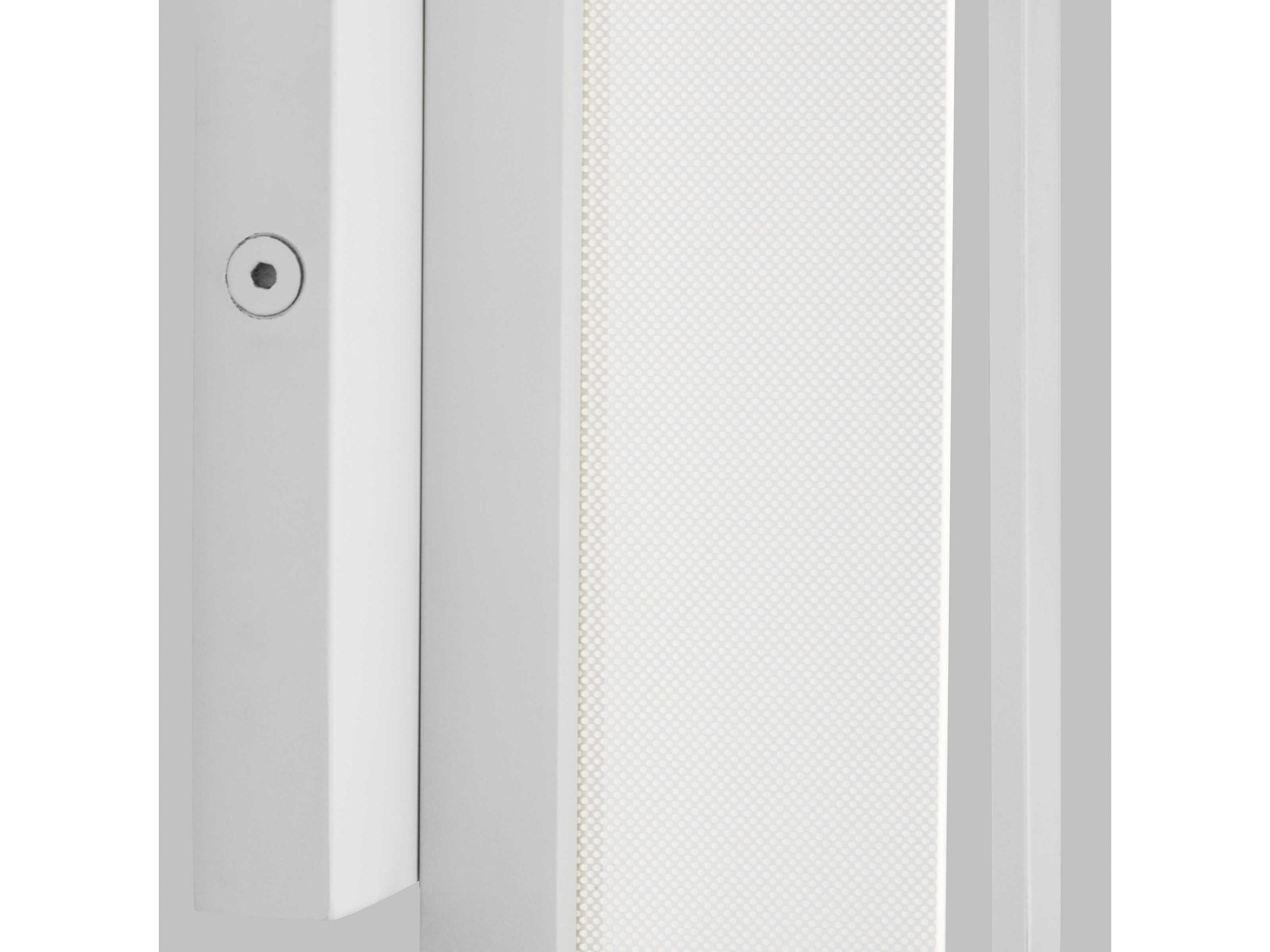 Visual Comfort Modern Banda 1-Light Matte White Wall Sconce