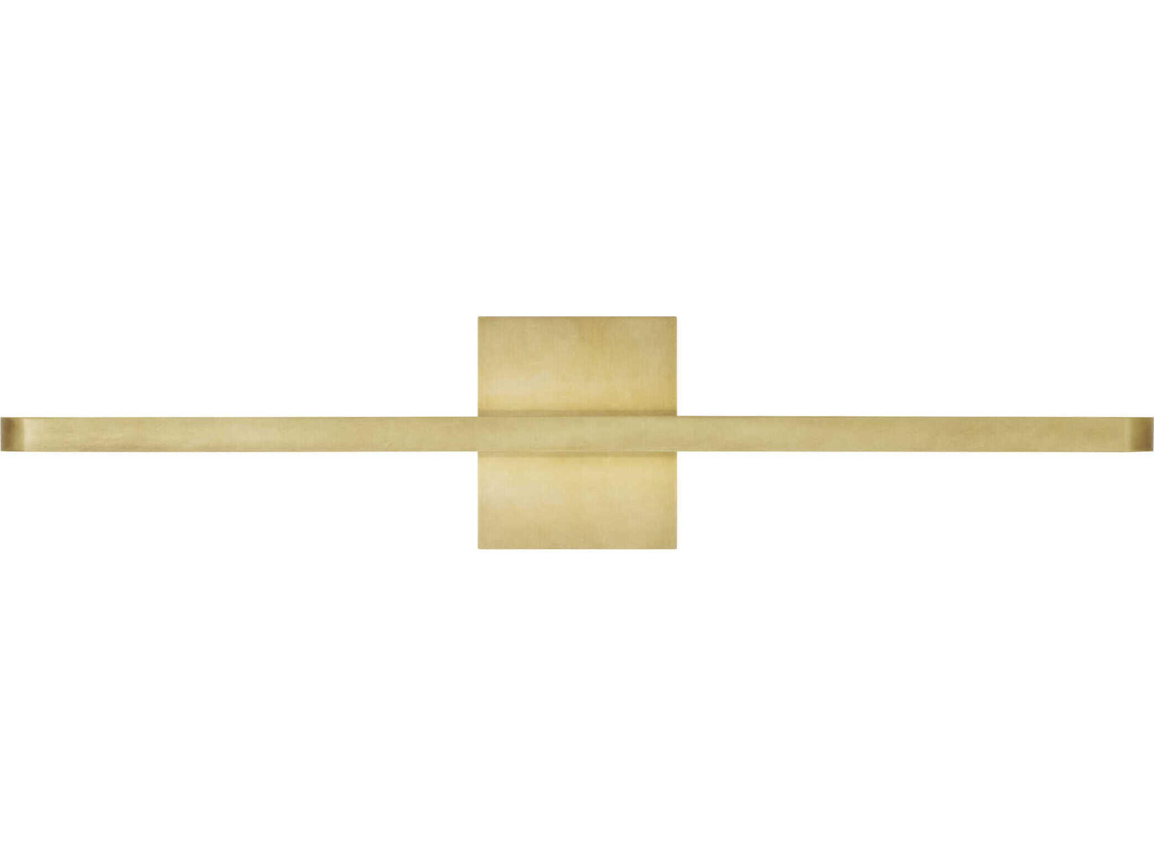 Banda 1-Light Natural Brass Vanity Light
