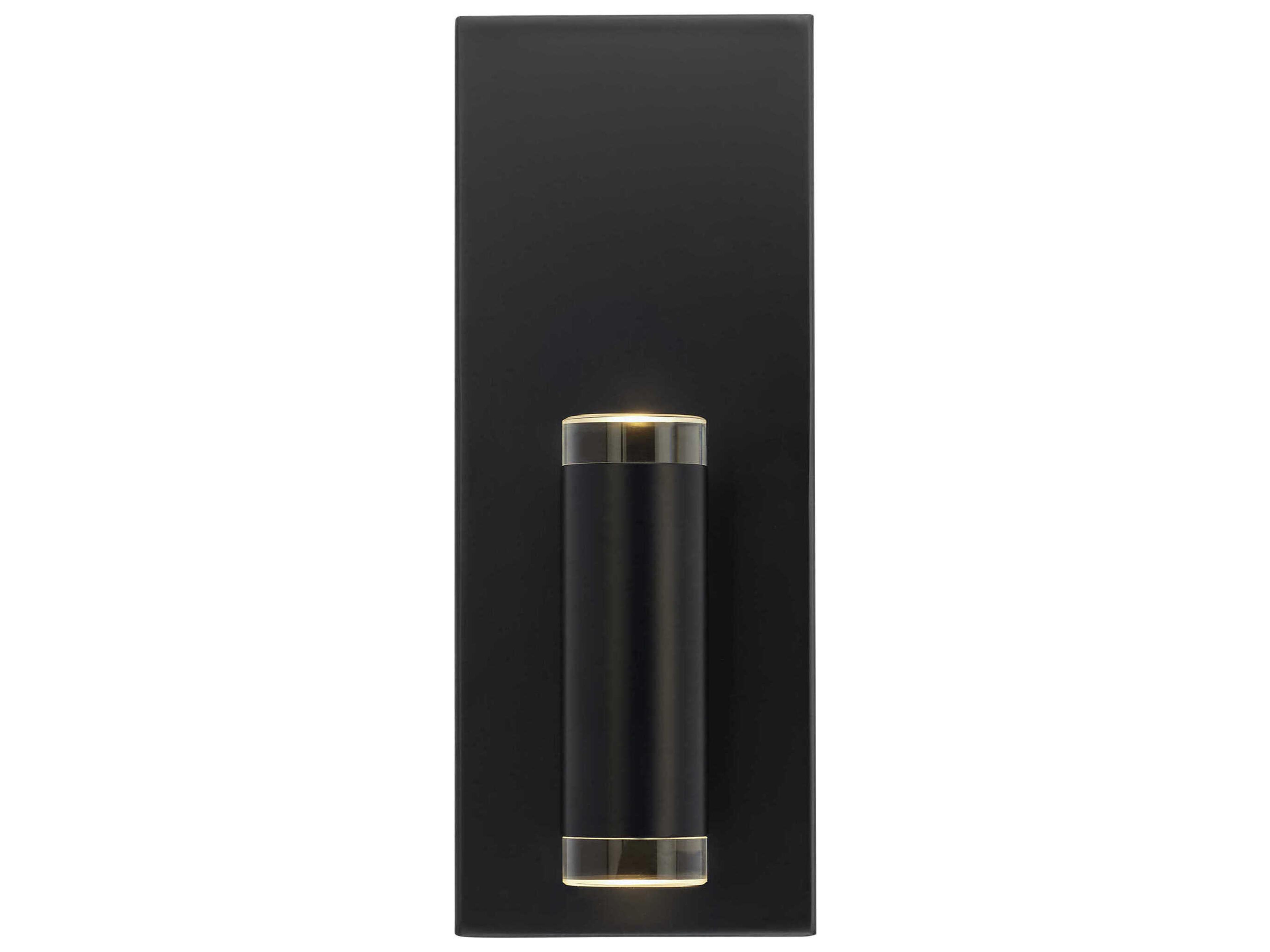 Visual Comfort Modern Dobson-II 1-Light Matte Black Wall Sconce