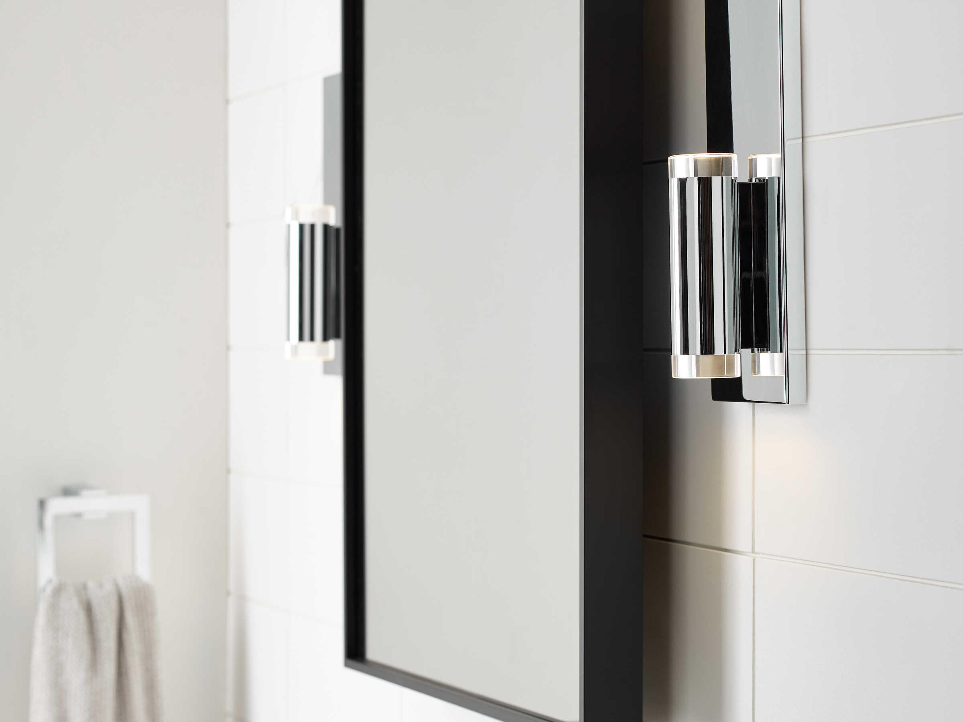 Visual Comfort Modern Dobson-II 1-Light Matte Black Wall Sconce