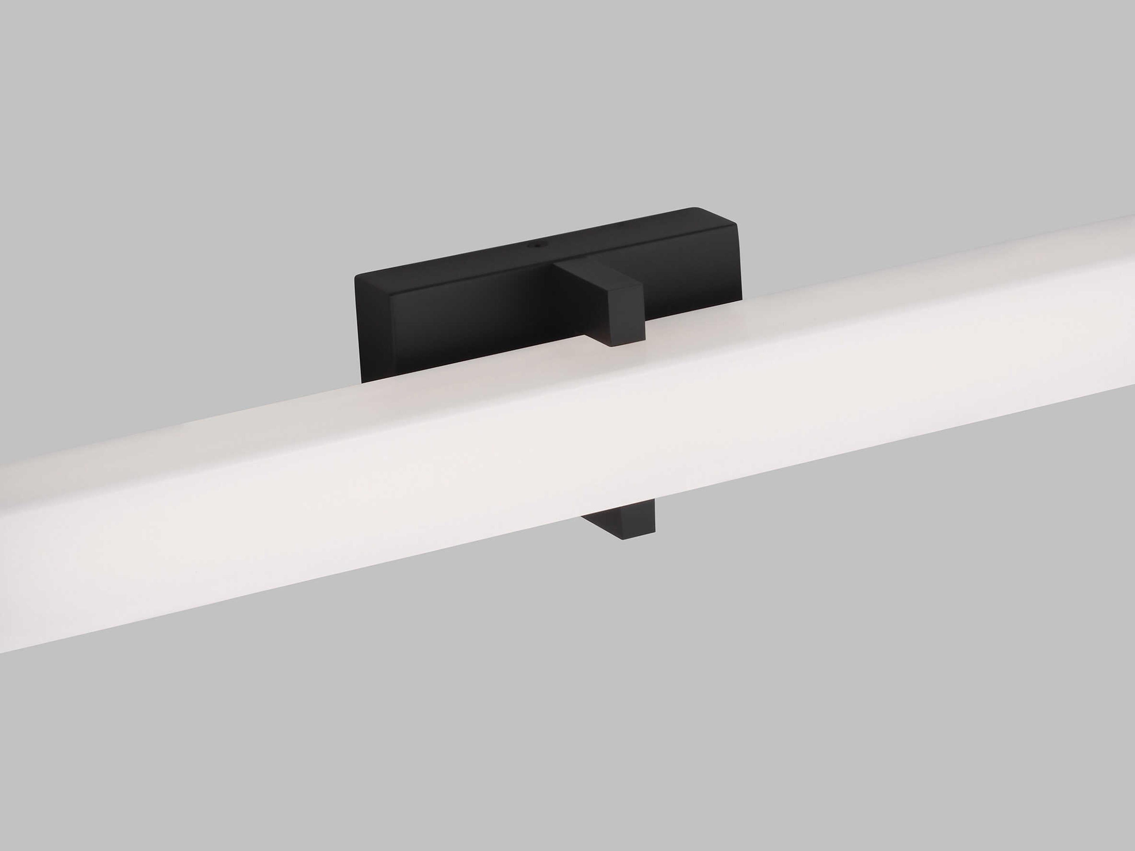 Visual Comfort Modern Ellis 1-Light Nightshade Black Vanity Light