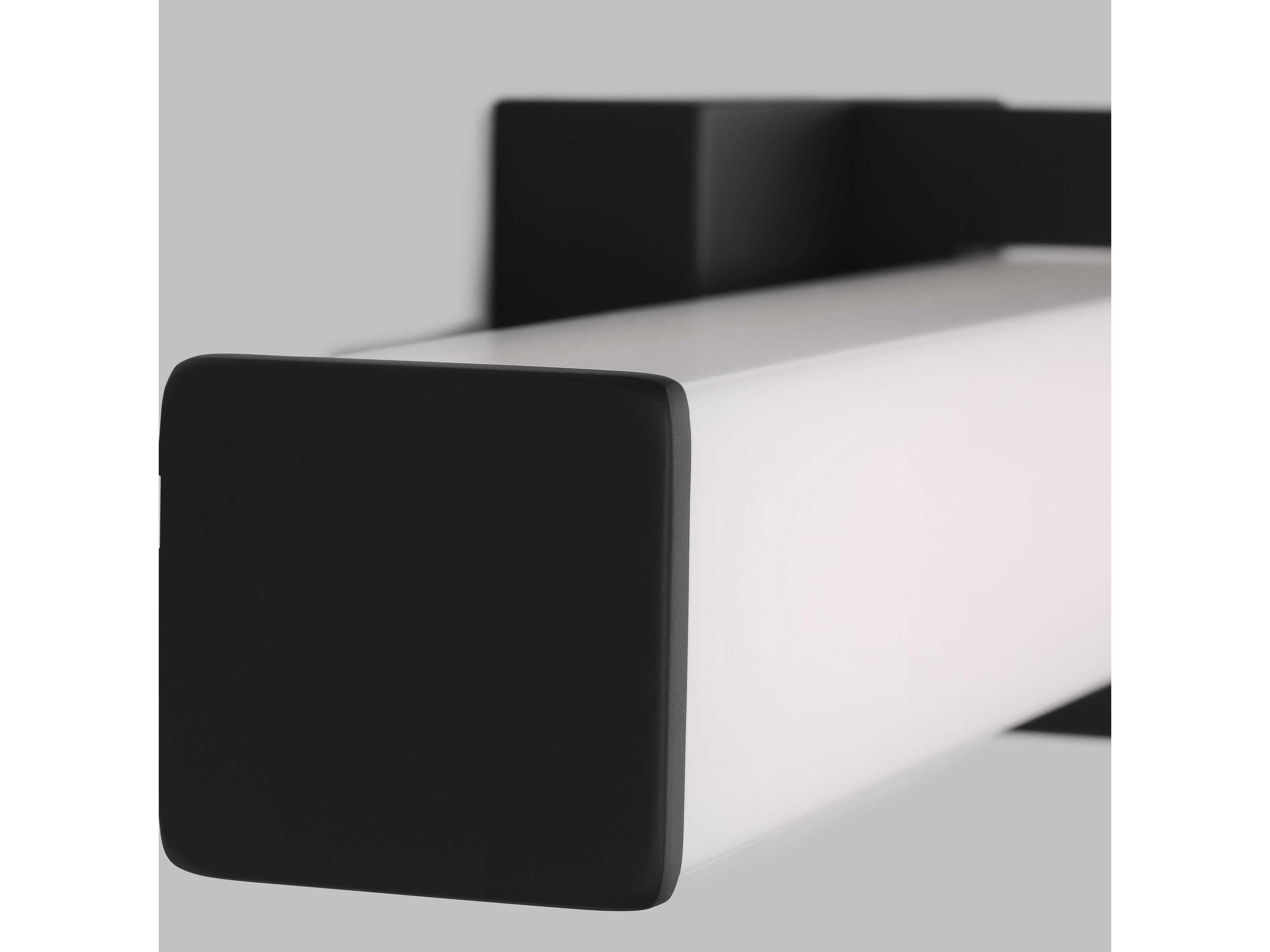 Visual Comfort Modern Ellis 1-Light Nightshade Black Vanity Light