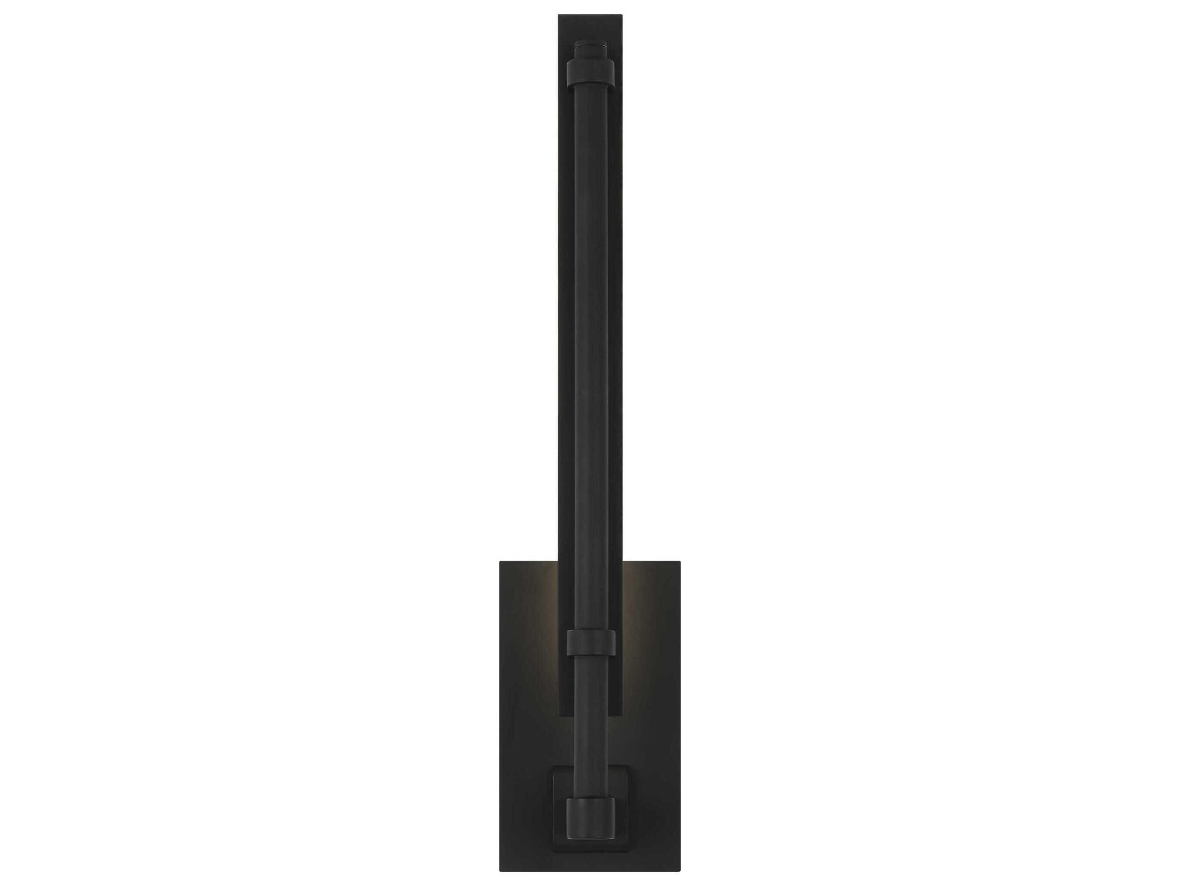 Visual Comfort Modern Kal 1-Light Nightshade Black Wall Sconce