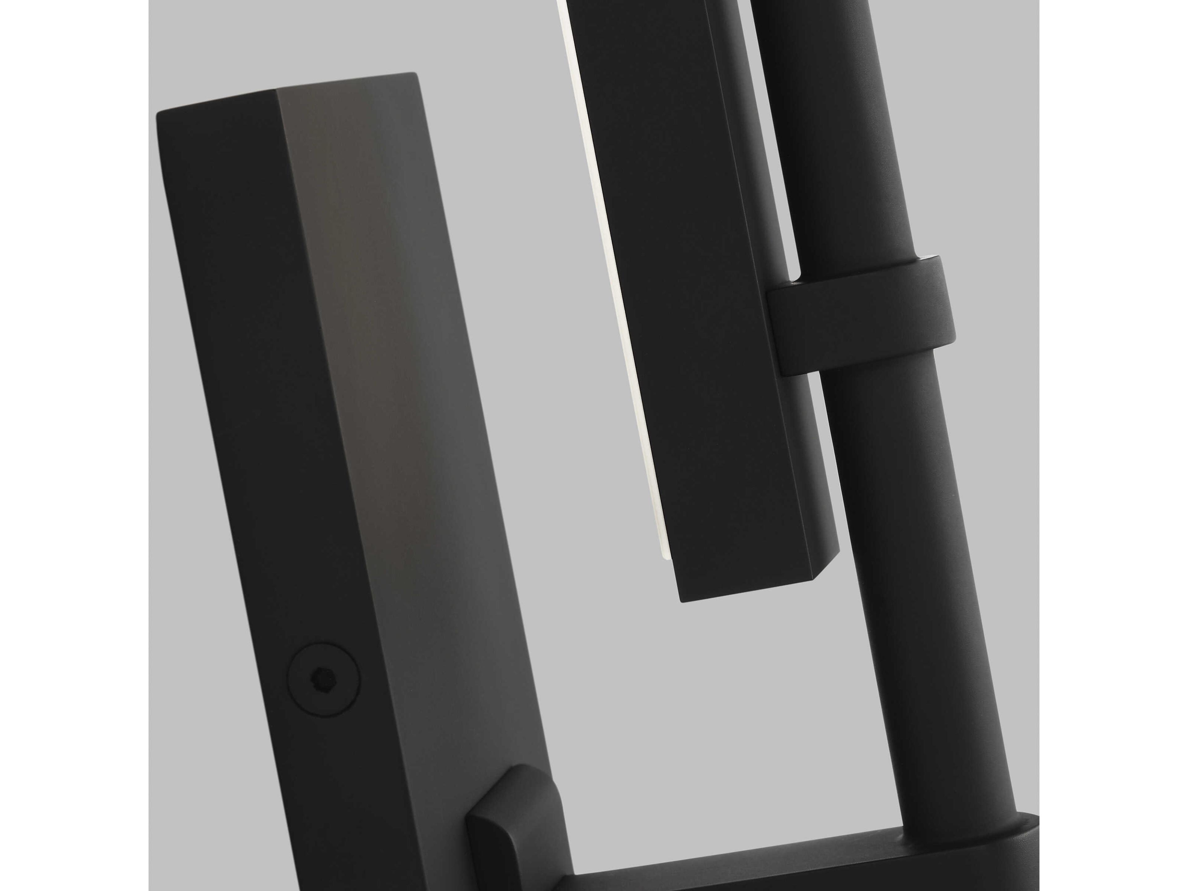 Visual Comfort Modern Kal 1-Light Nightshade Black Wall Sconce