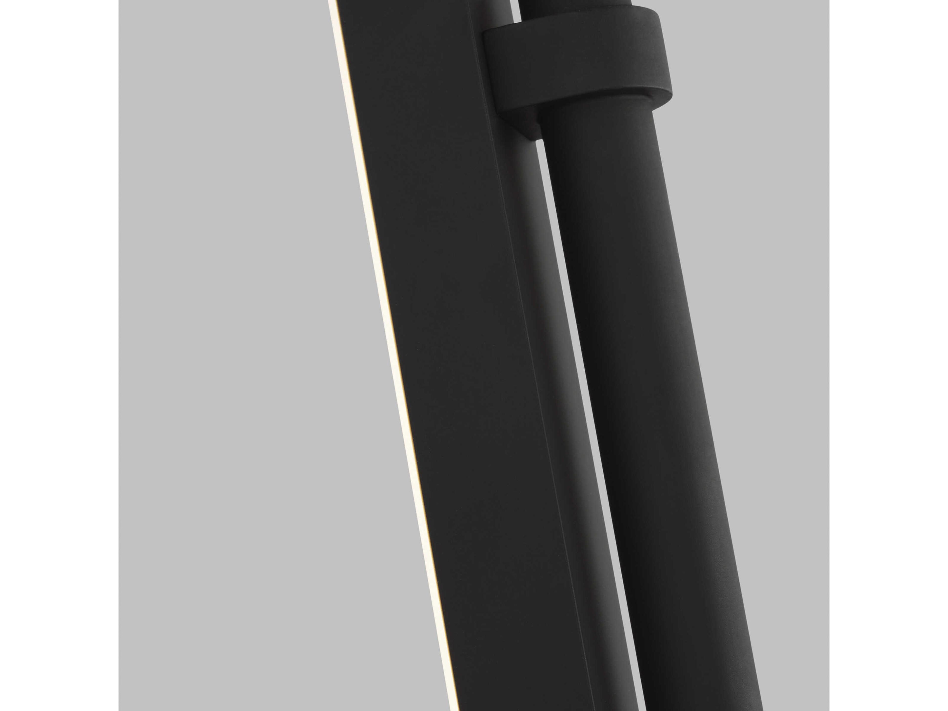 Visual Comfort Modern Kal 1-Light Nightshade Black Wall Sconce