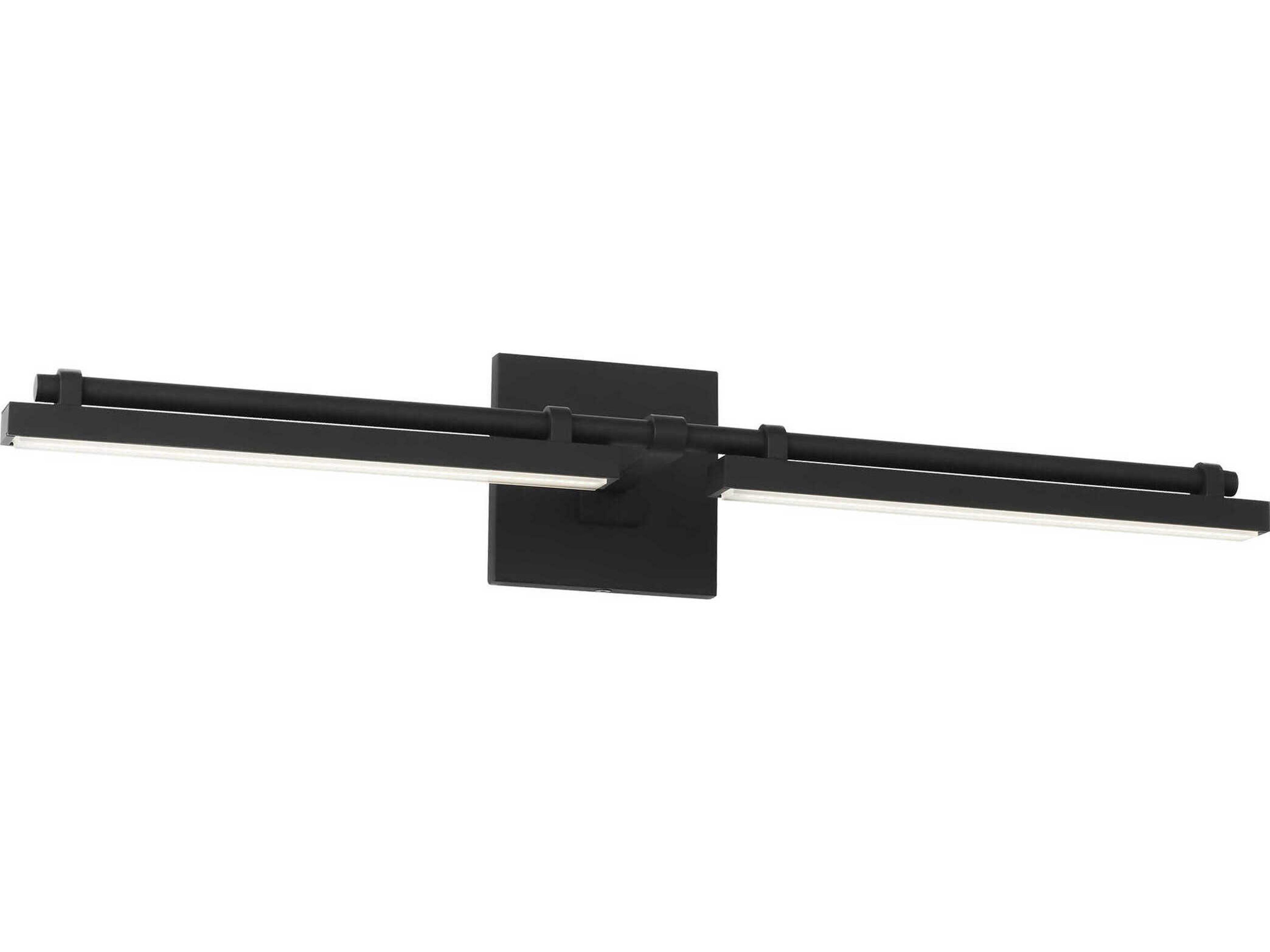 Kal 24 Inch LED Bath Bar in Nightshade Black