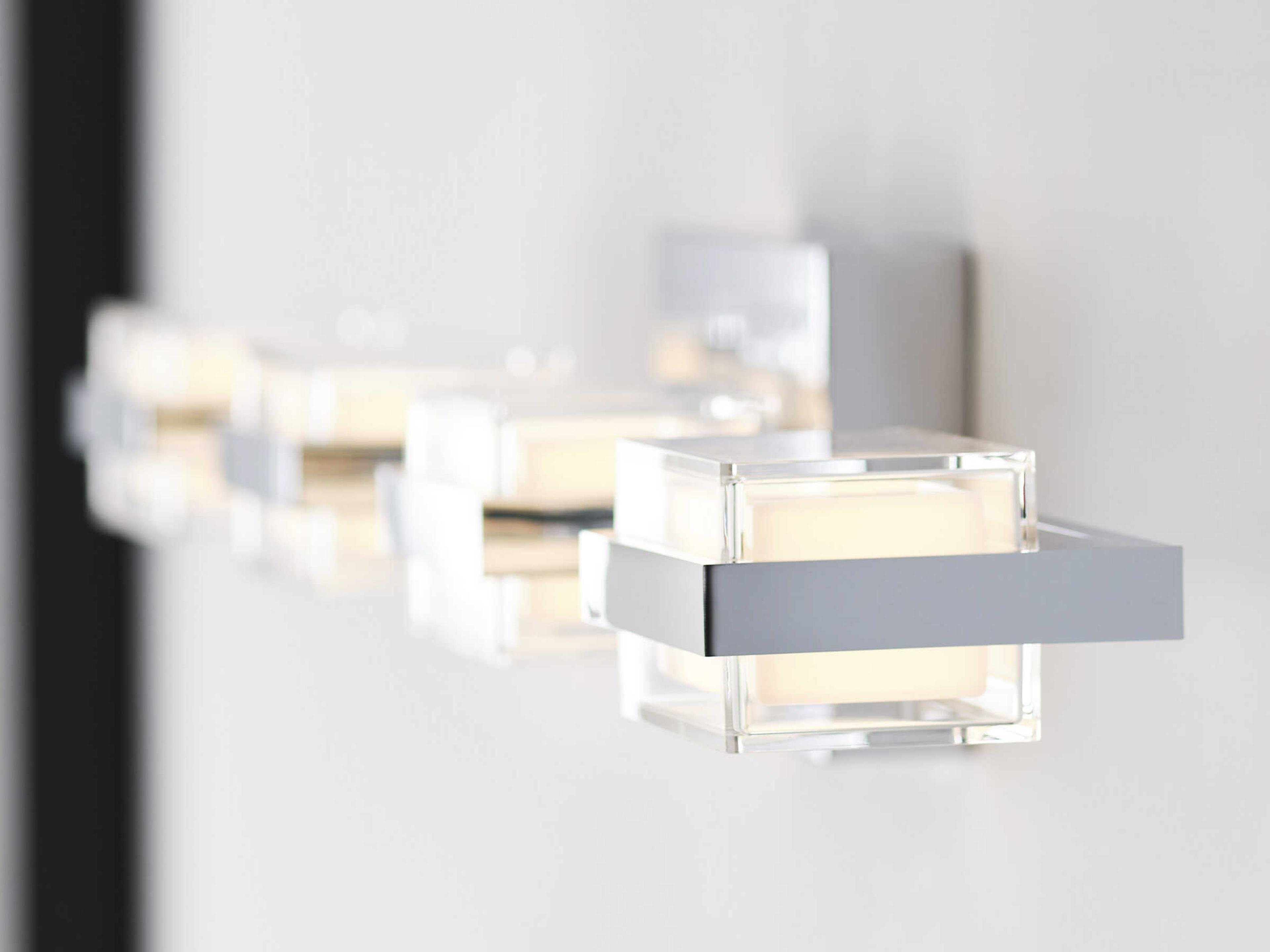 Visual Comfort Modern Kamden 4-Light Chrome Vanity Light