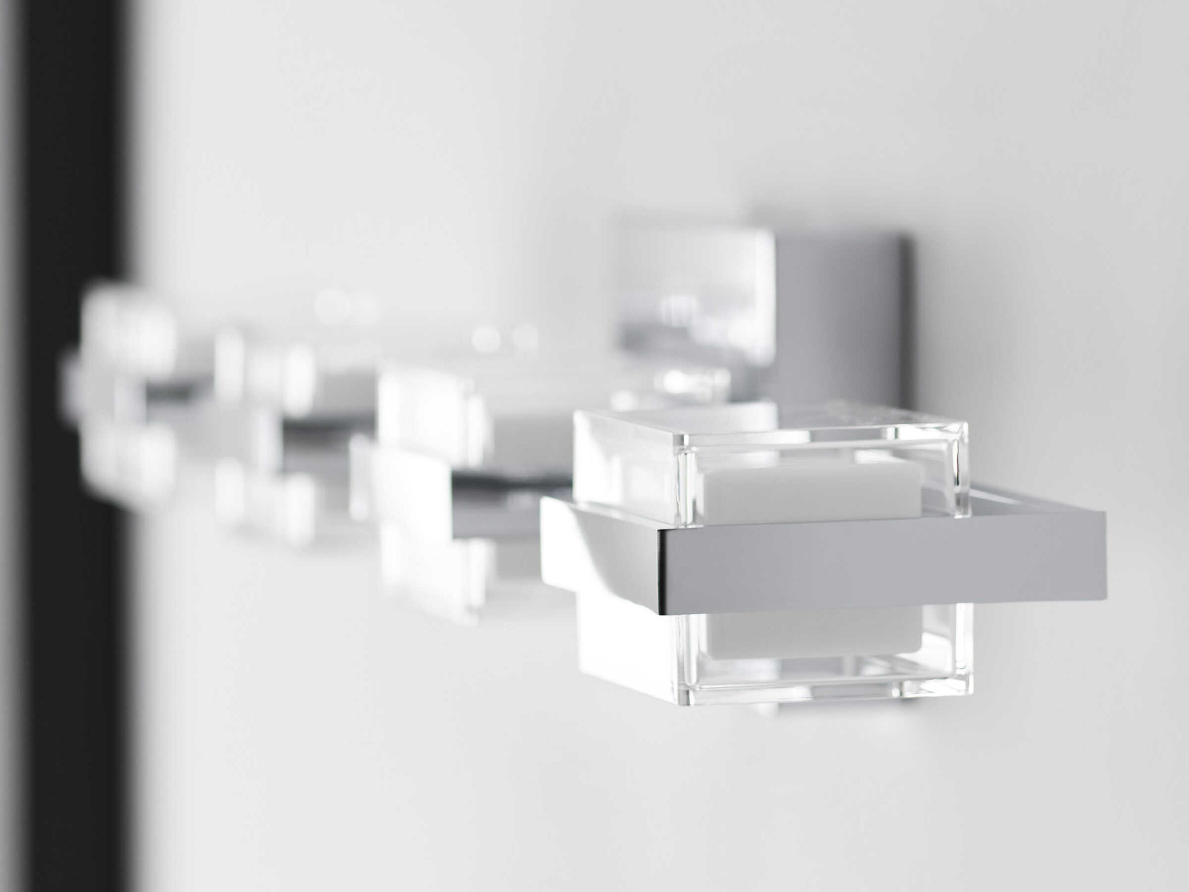 Visual Comfort Modern Kamden 4-Light Chrome Vanity Light