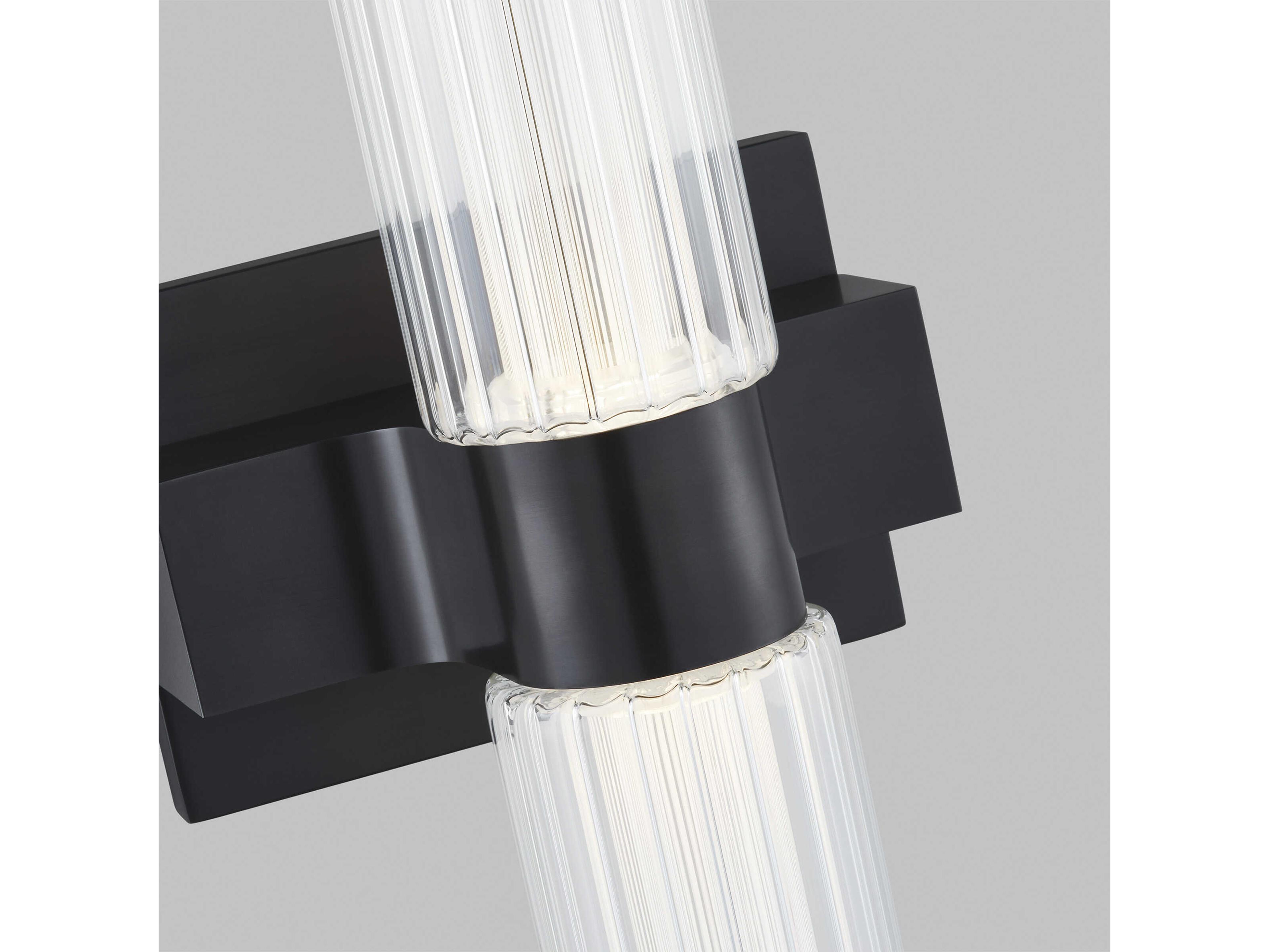 Visual Comfort Modern Langston 1-Light Plated Dark Bronze Wall Sconce