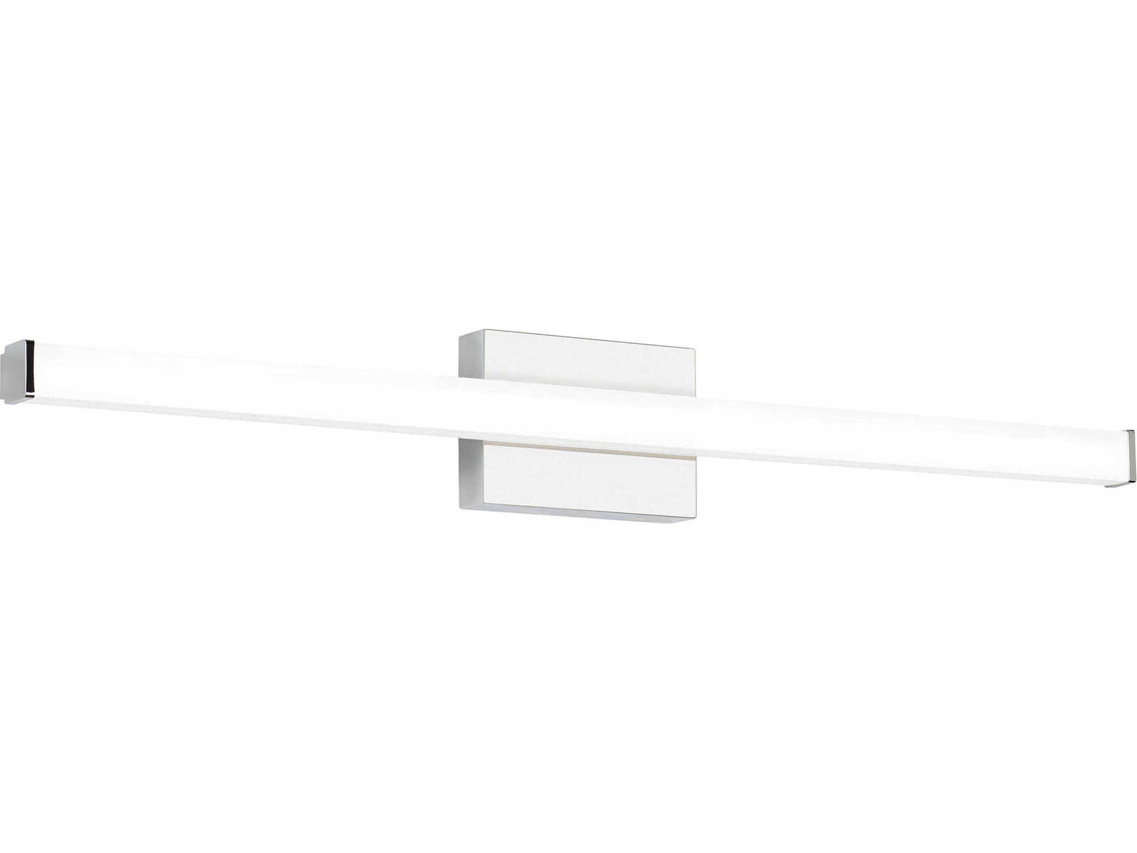 Lufe 1-Light Chrome Vanity Light