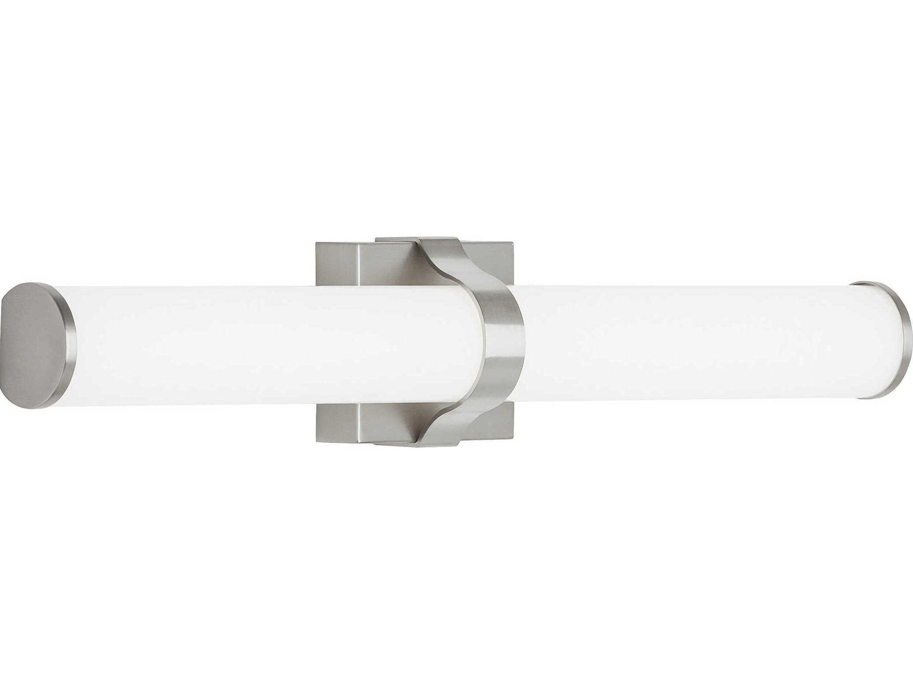 Visual Comfort Modern Lynk 1-Light Satin Nickel Vanity Light