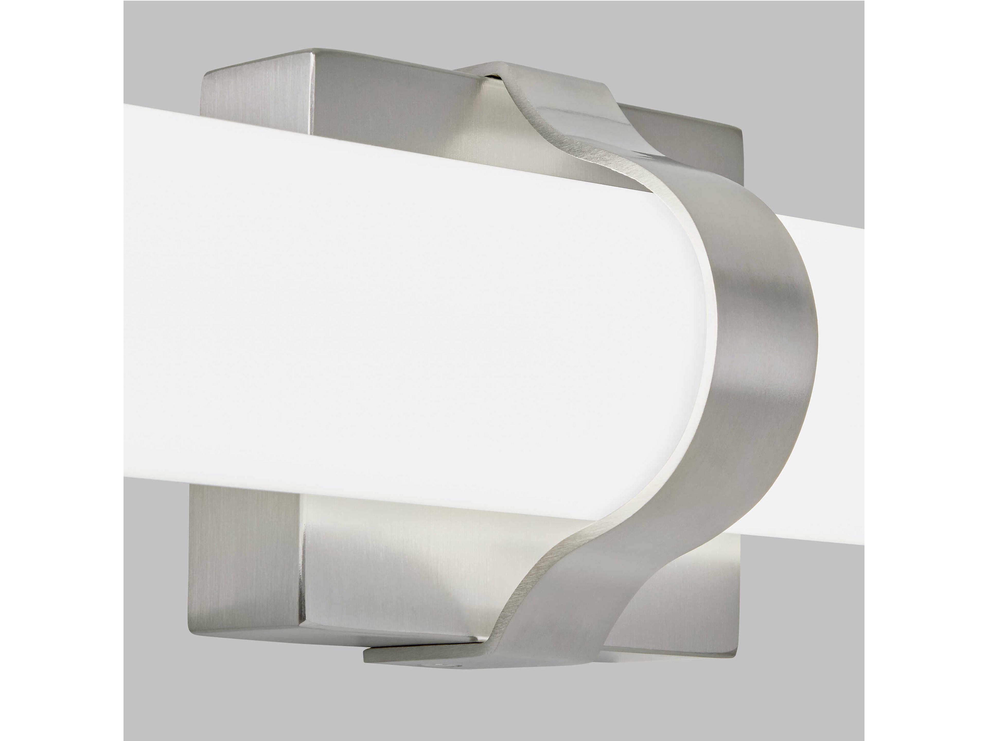 Visual Comfort Modern Lynk 1-Light Satin Nickel Vanity Light