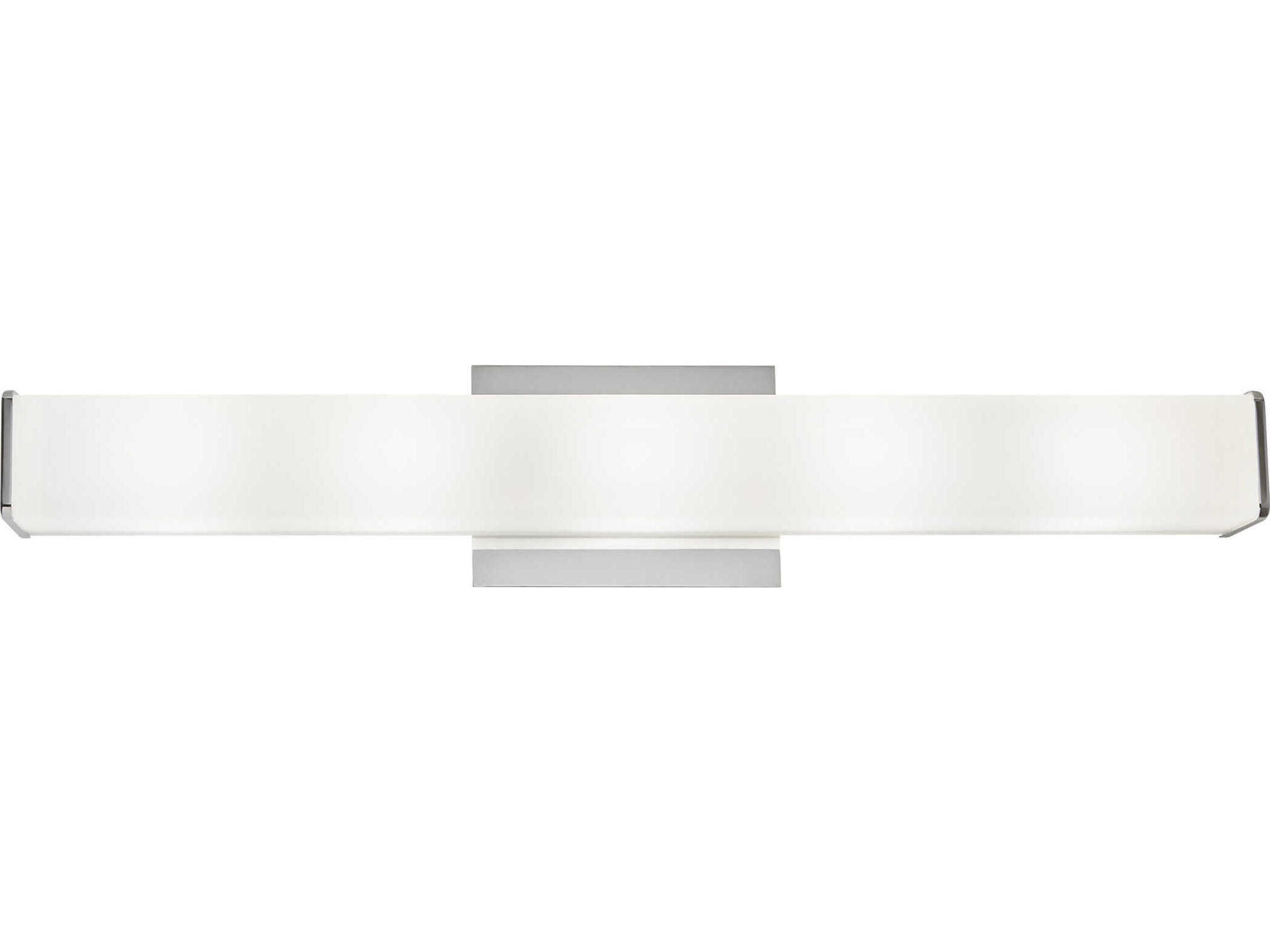 Visual Comfort Modern Lynn 1-Light Chrome Vanity Light