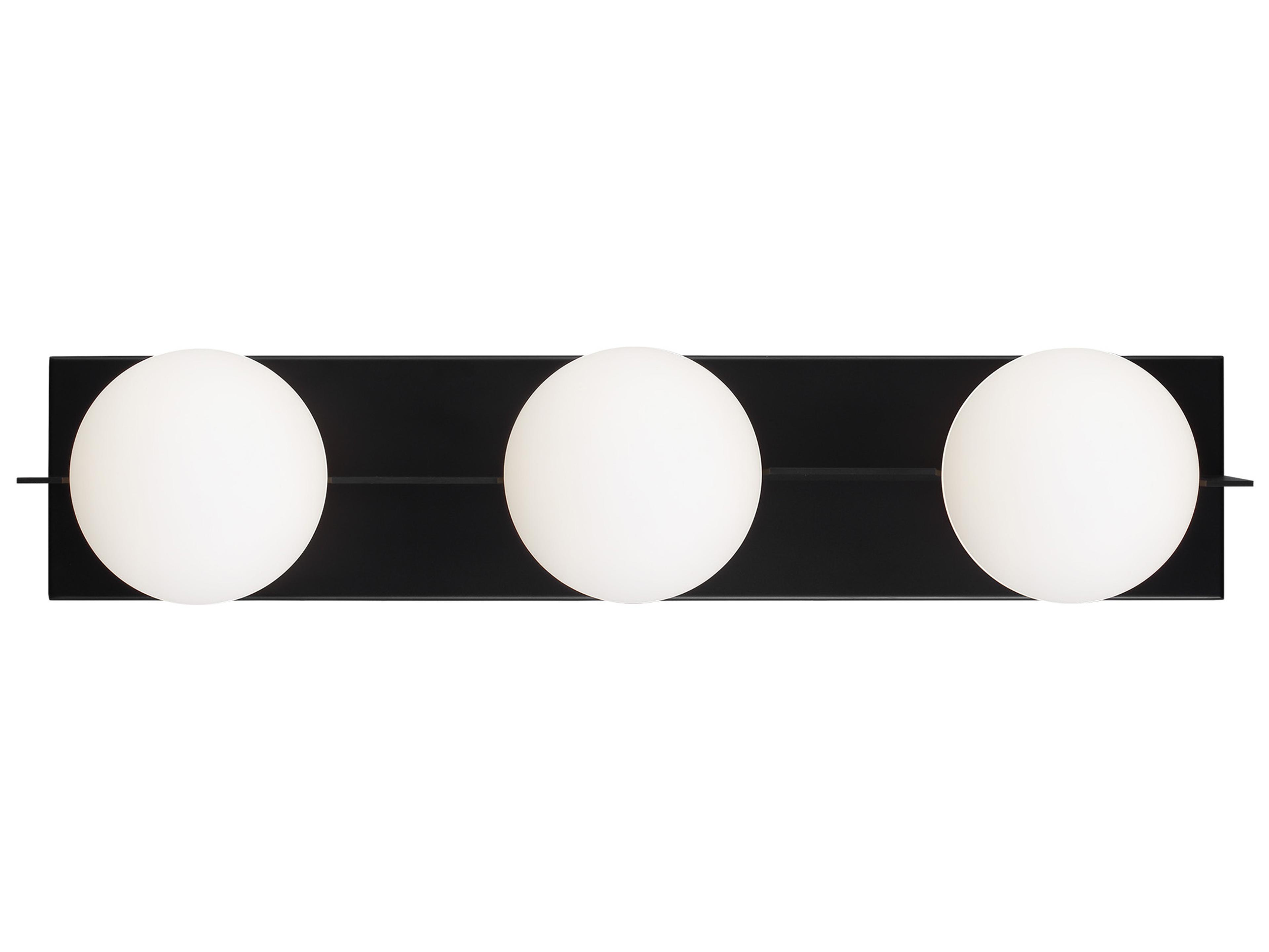 Orbel 3-Light Bath Bar Mid-Century Modern