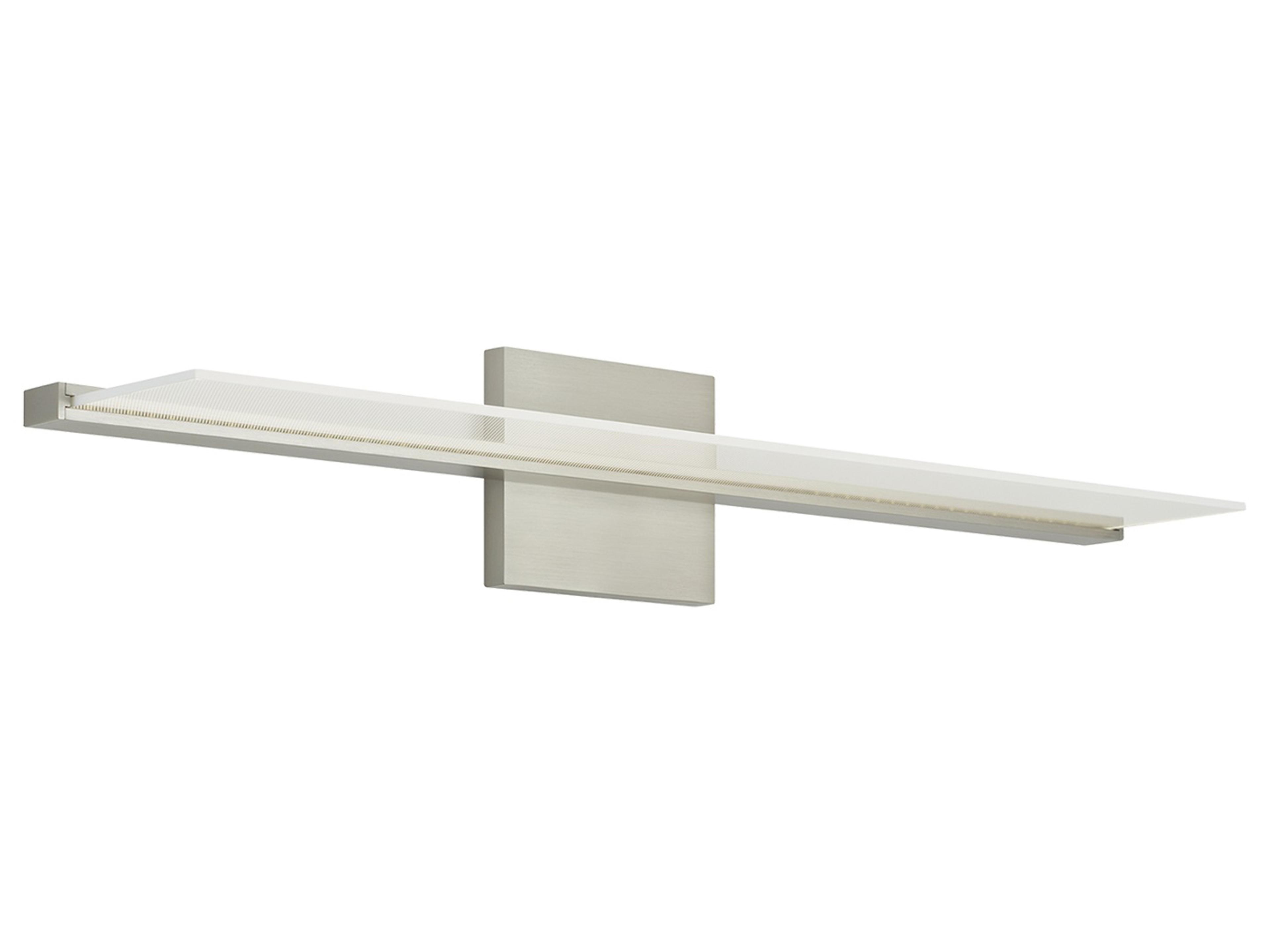 Span LED Bath Bar 35 Inch Satin Nickel