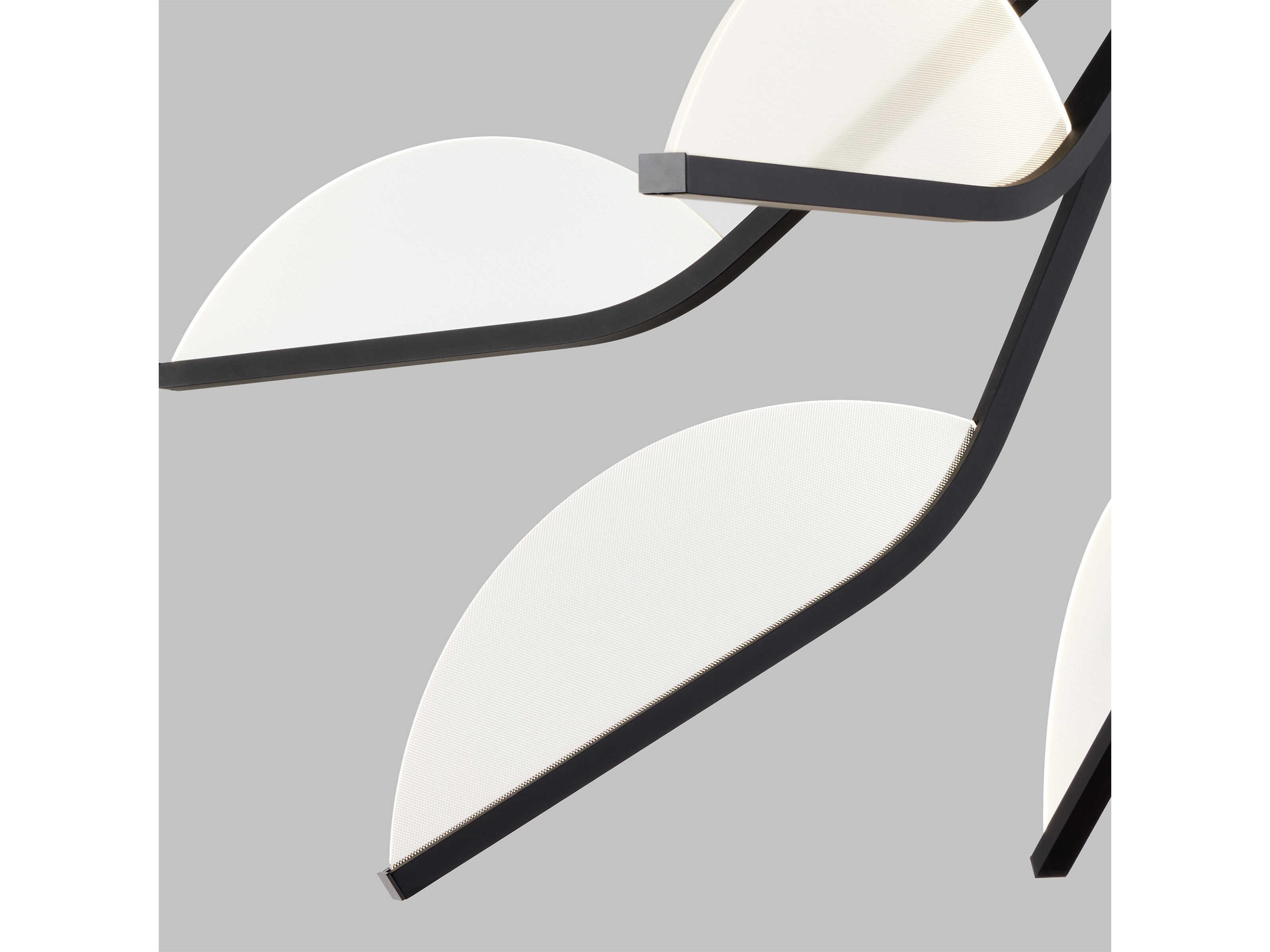 Visual Comfort Modern Belterra 16-Light Matte Black Chandelier