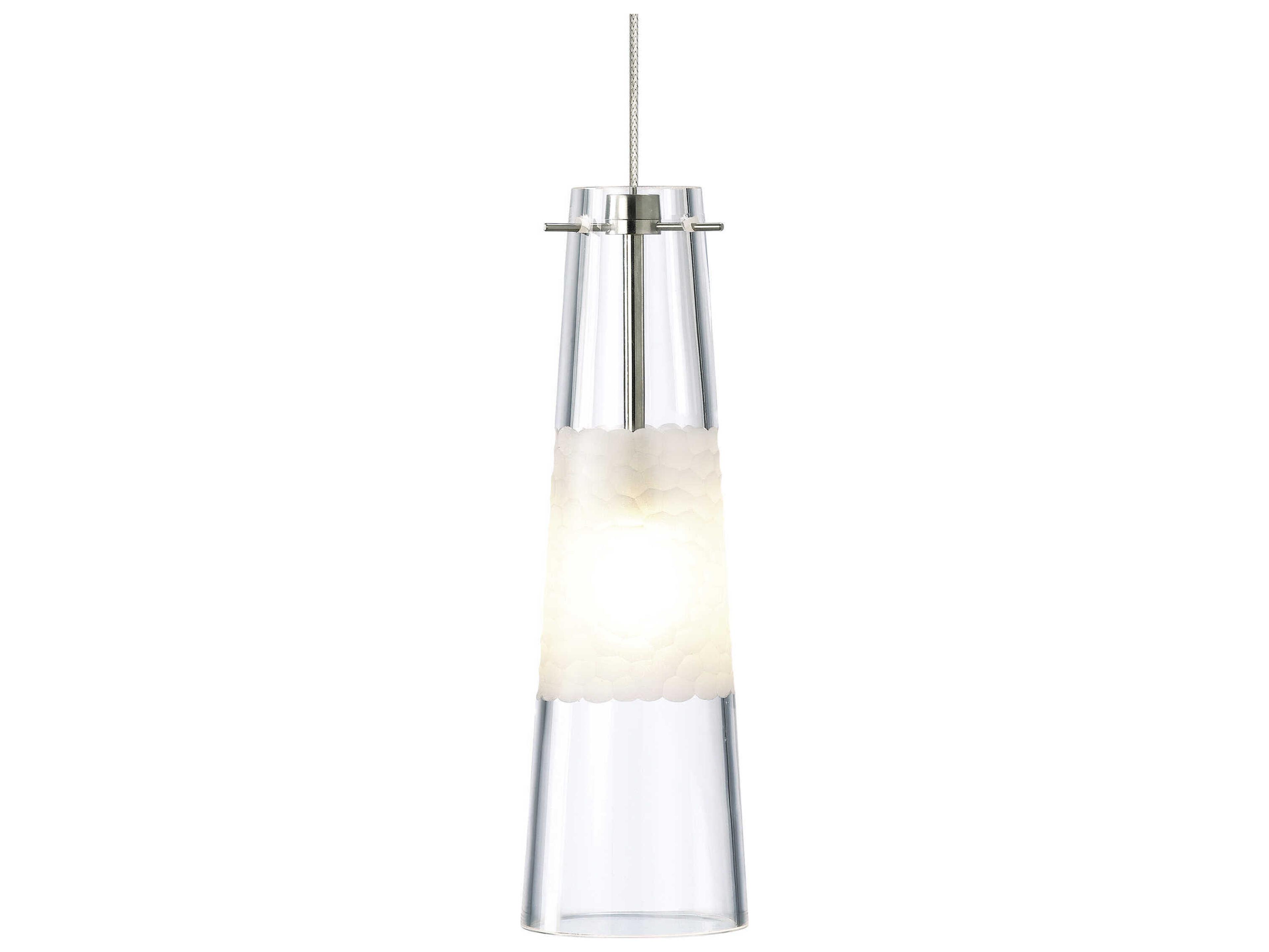 Bonn Pendant Light in Satin Nickel