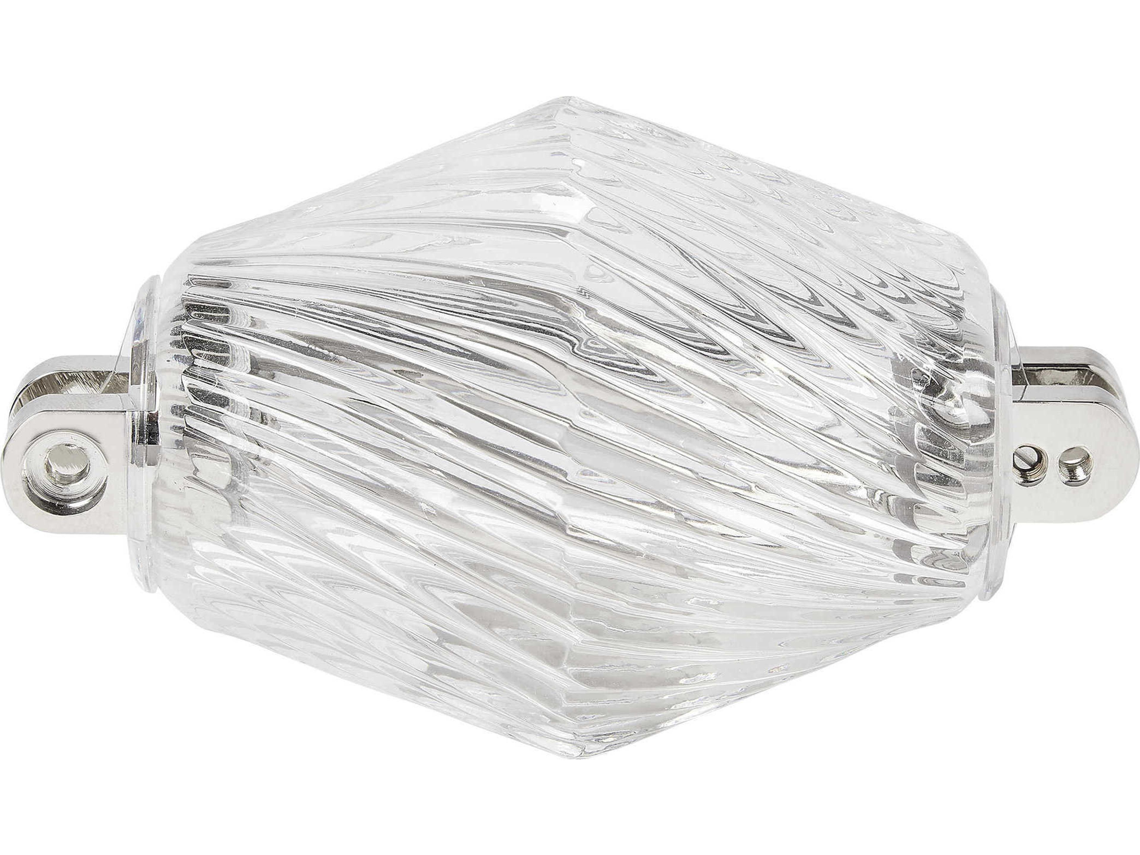 Visual Comfort Modern Collier 1-Light Polished Nickel Linear Mini Pendant