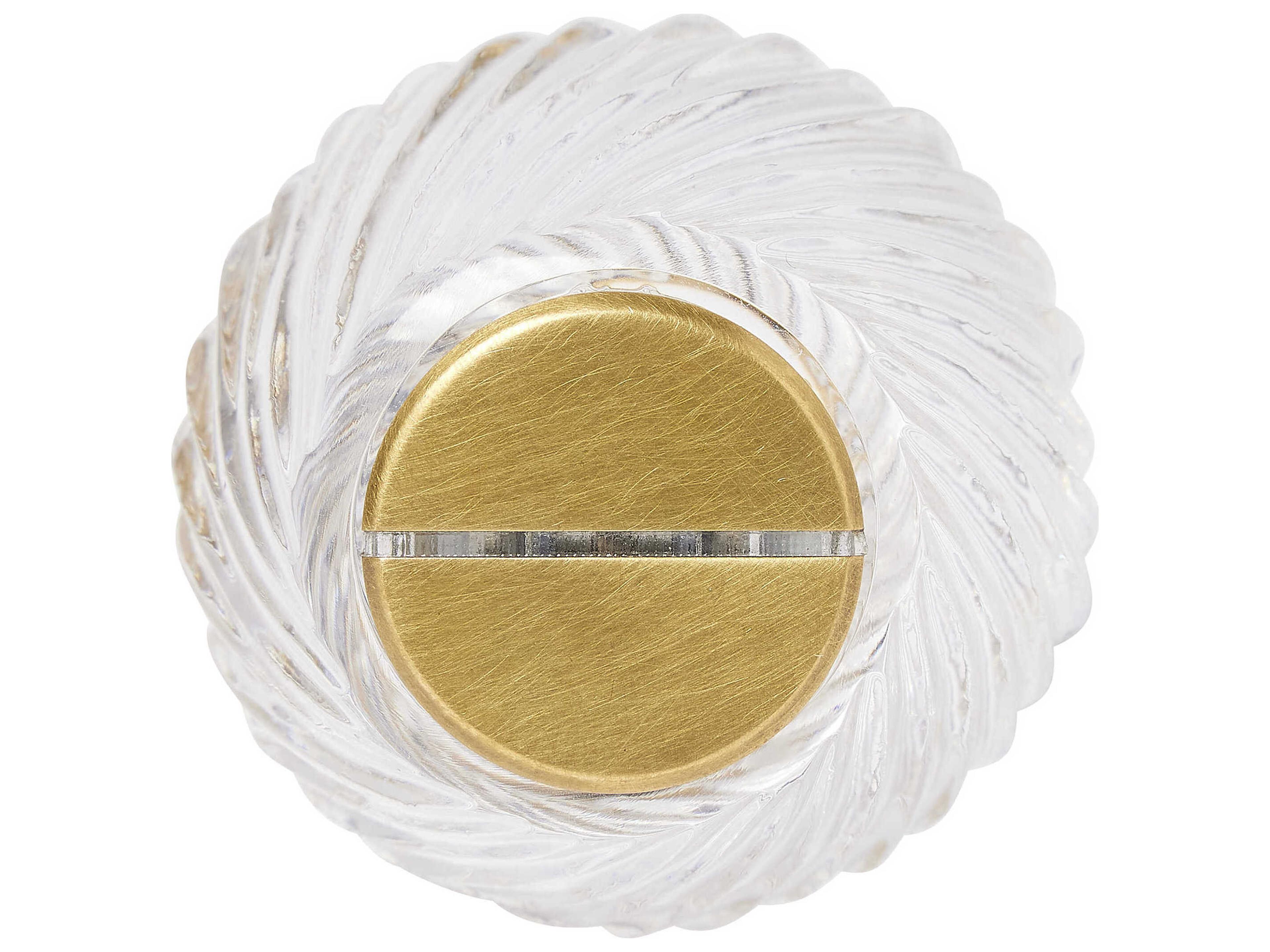 Visual Comfort Modern Collier 1-Light Natural Brass Linear Mini Pendant