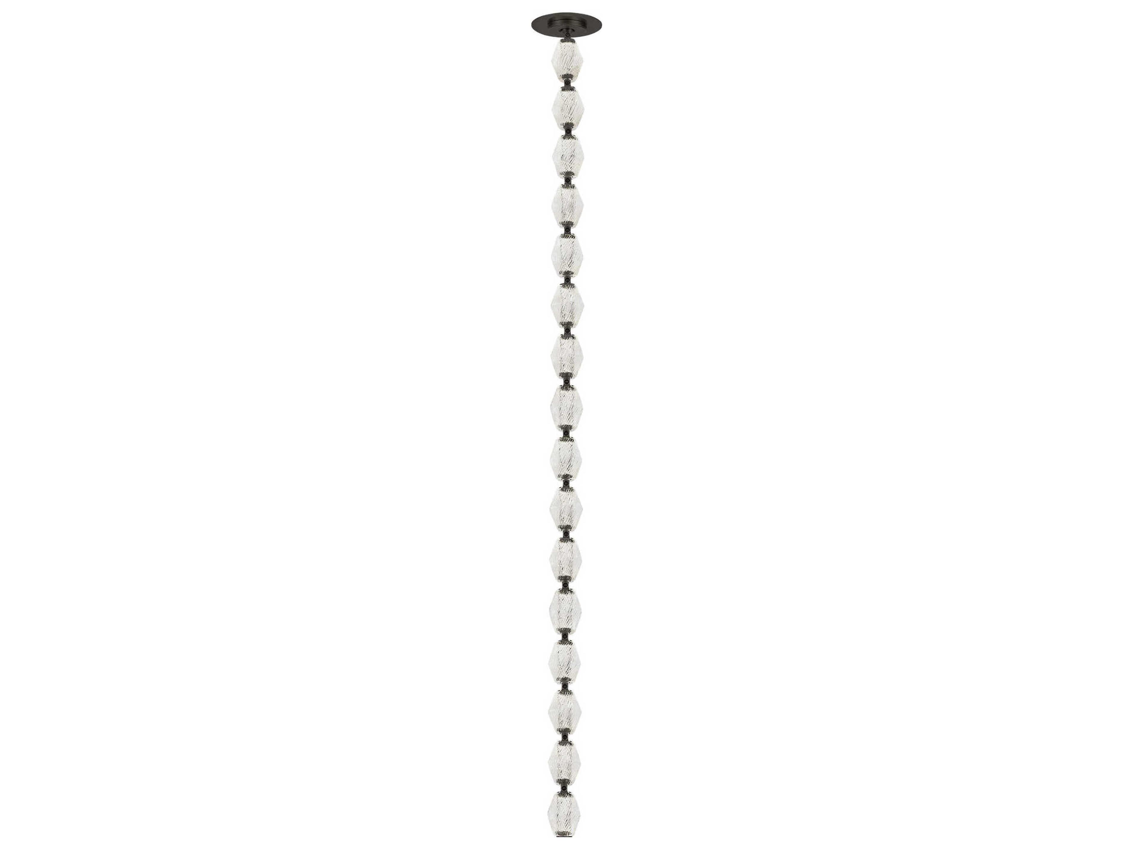 Collier Pendant Light a Luxurious Crystal Fixture