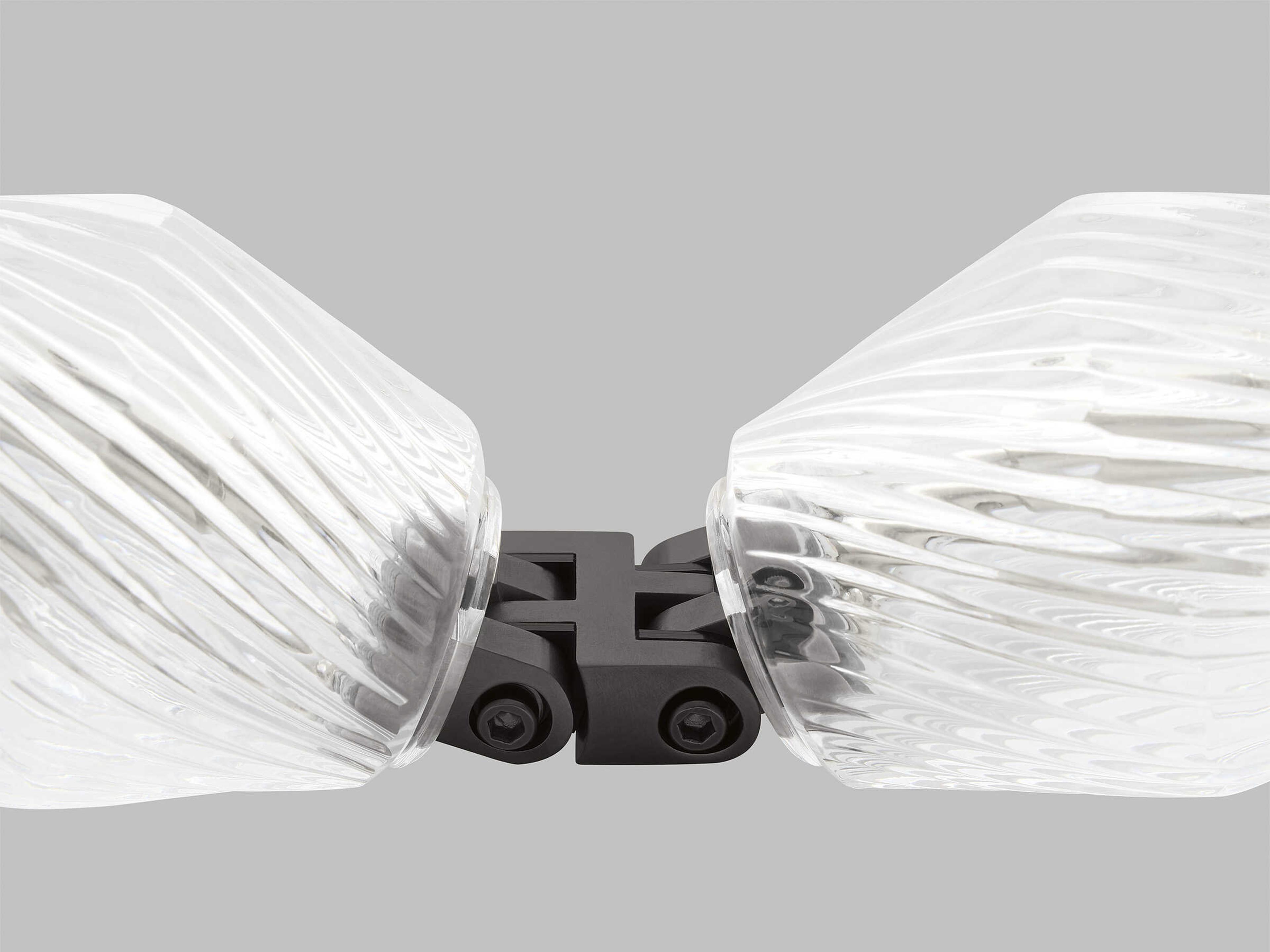 Visual Comfort Modern Collier Dark Bronze Isolated Mechanical Connector