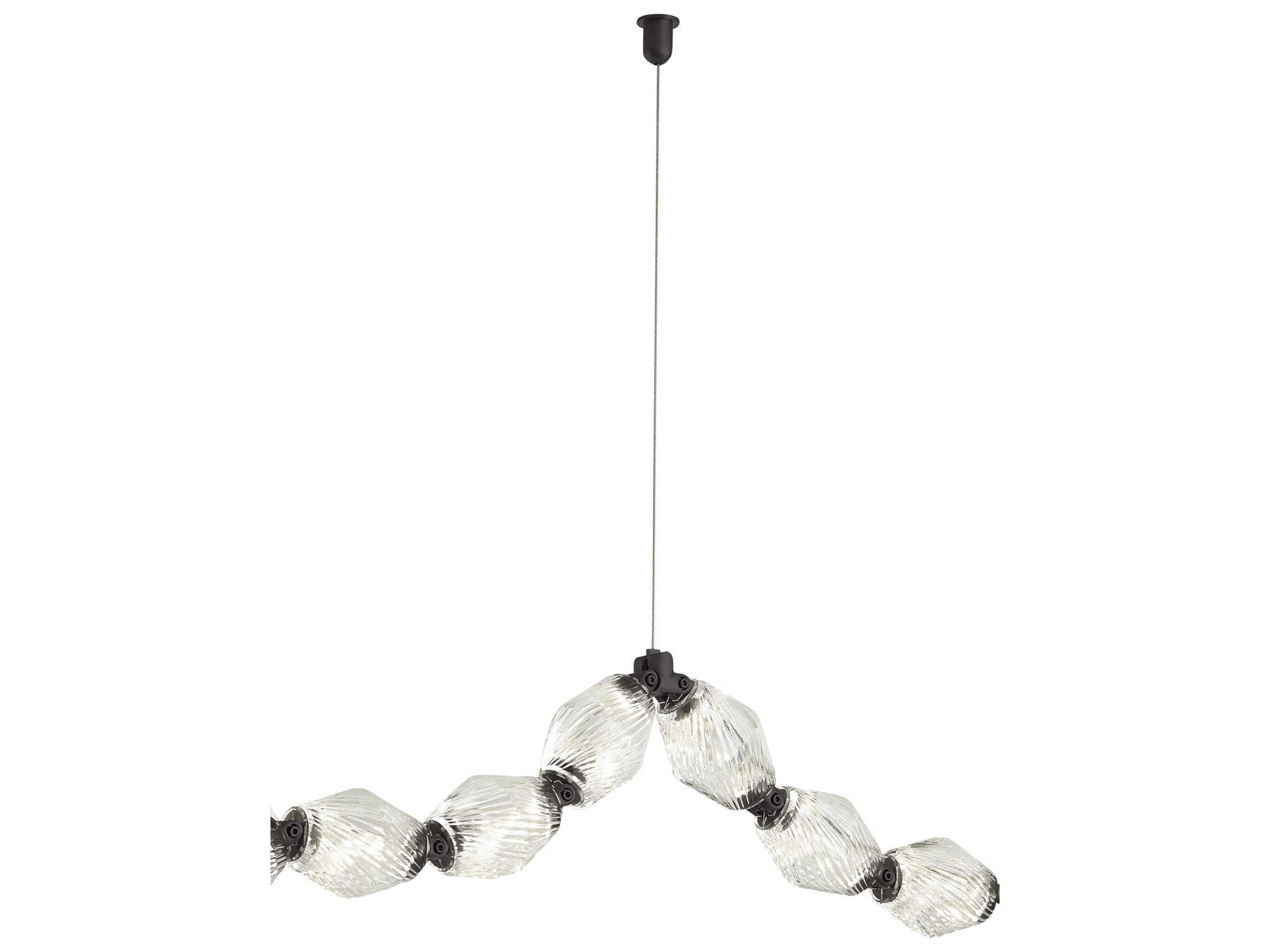 Collier Dark Bronze Swag Cable