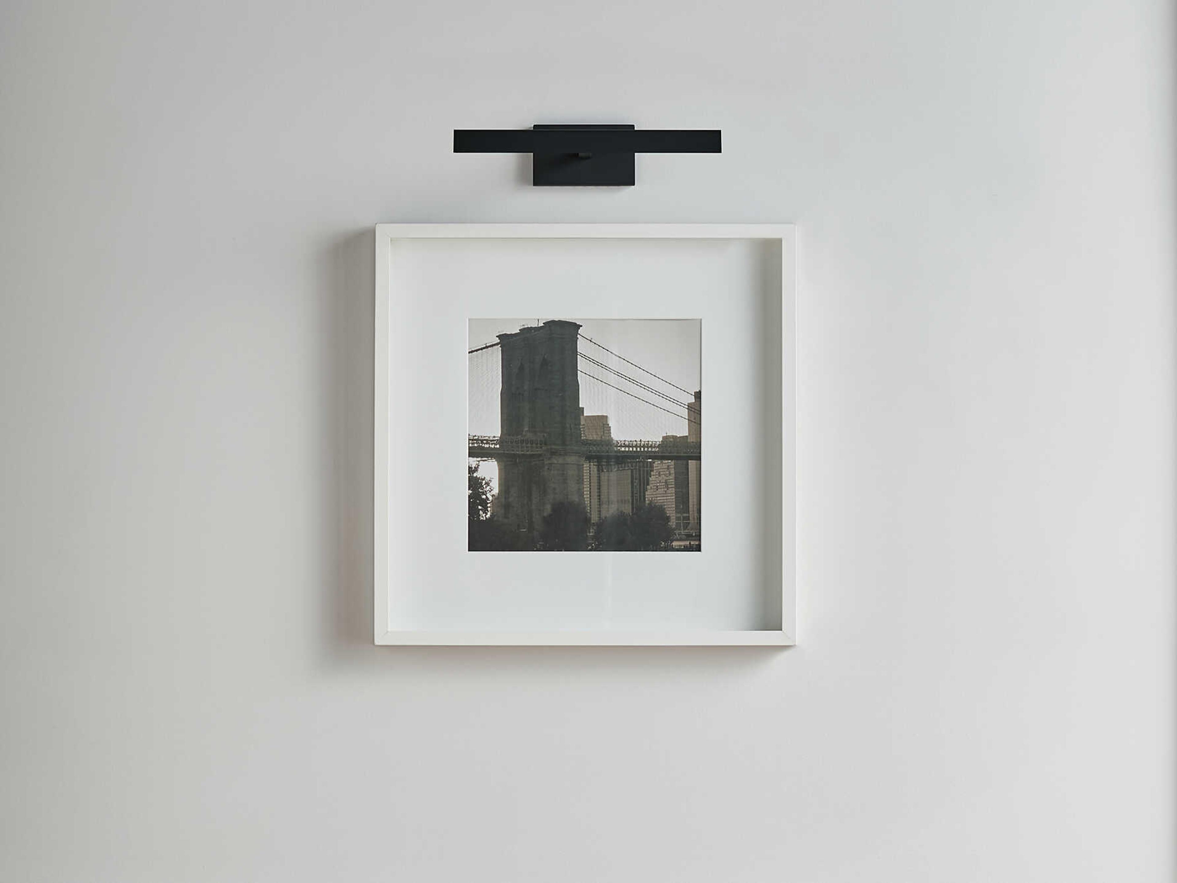 Visual Comfort Modern Dessau 1-Light Nightshade Black Picture Light