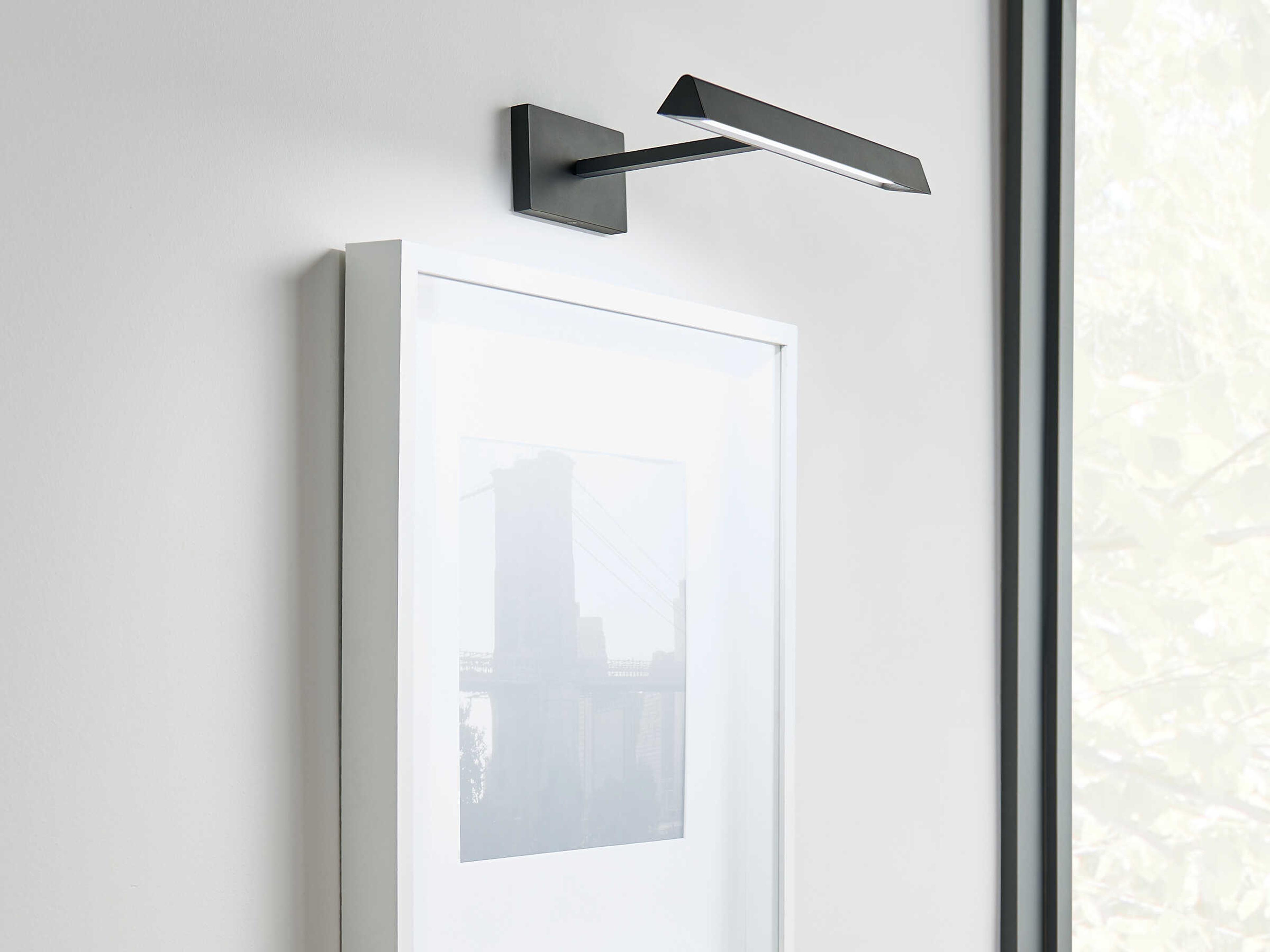 Visual Comfort Modern Dessau 1-Light Nightshade Black Picture Light