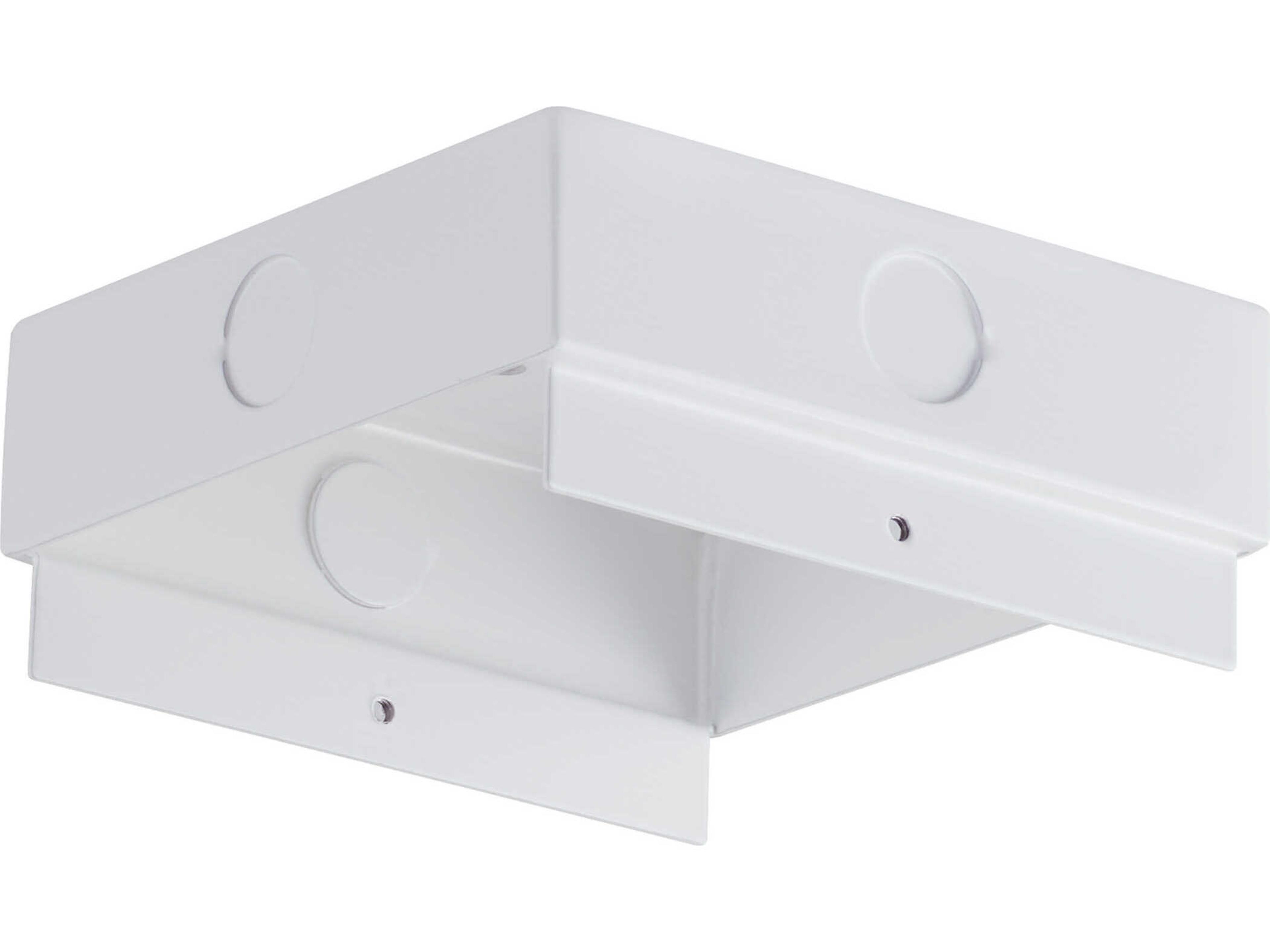 Visual Comfort Modern Exo Matte White Ceiling Junction Box