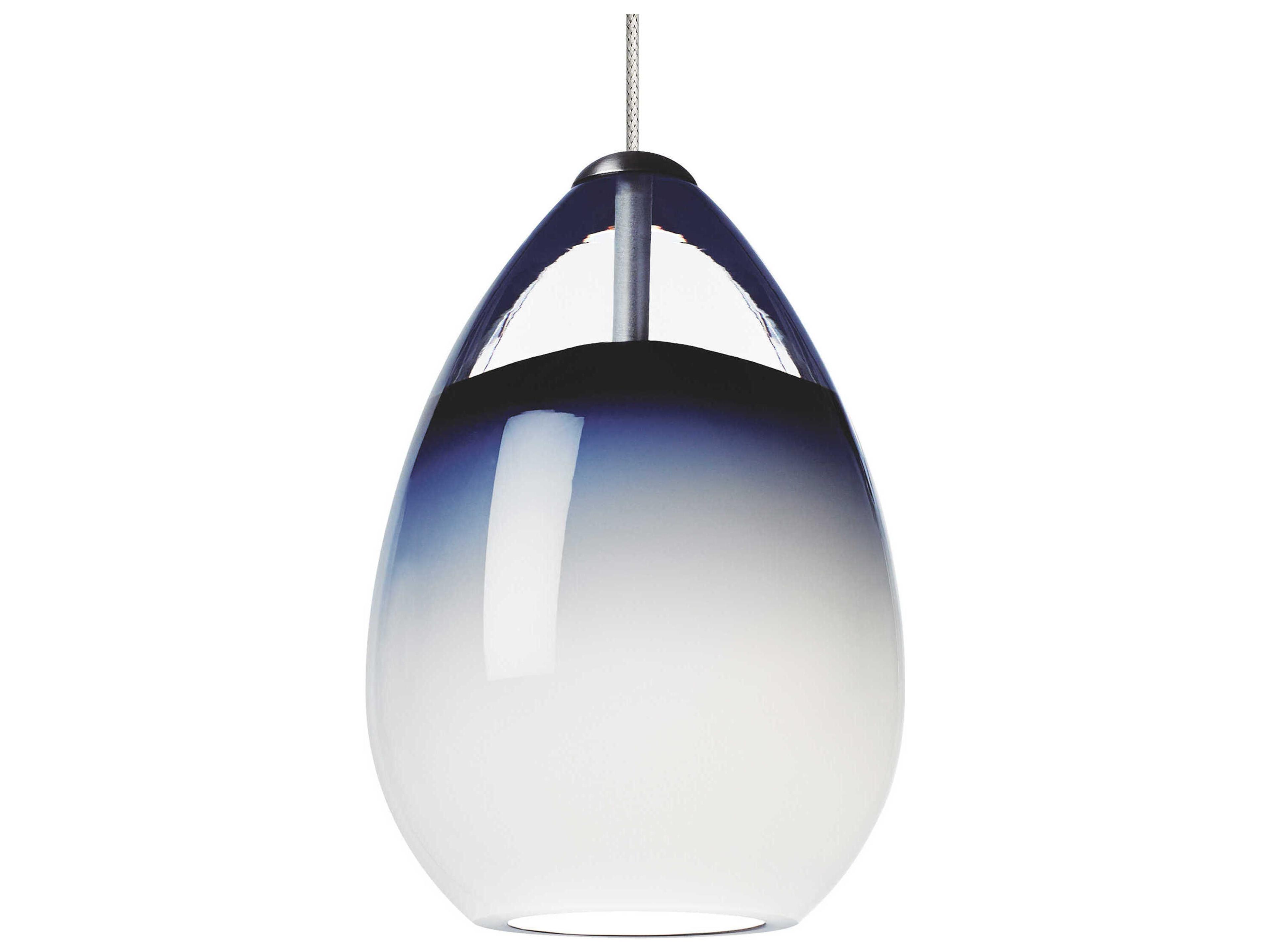 Visual Comfort Modern Alina 1-Light Brown Mini Pendant