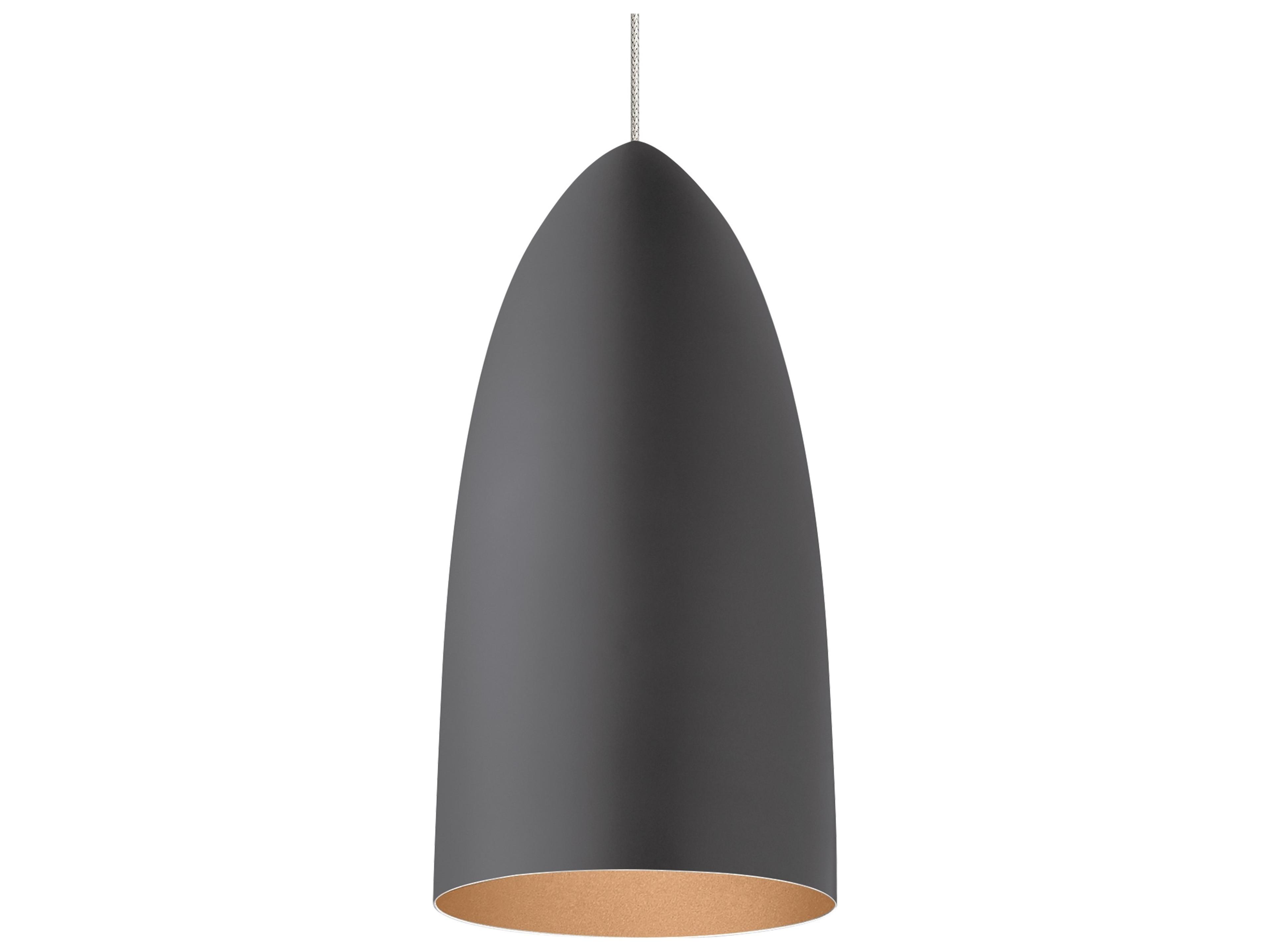 Signal 1-Light Sat Nickel LED Mini Pendant