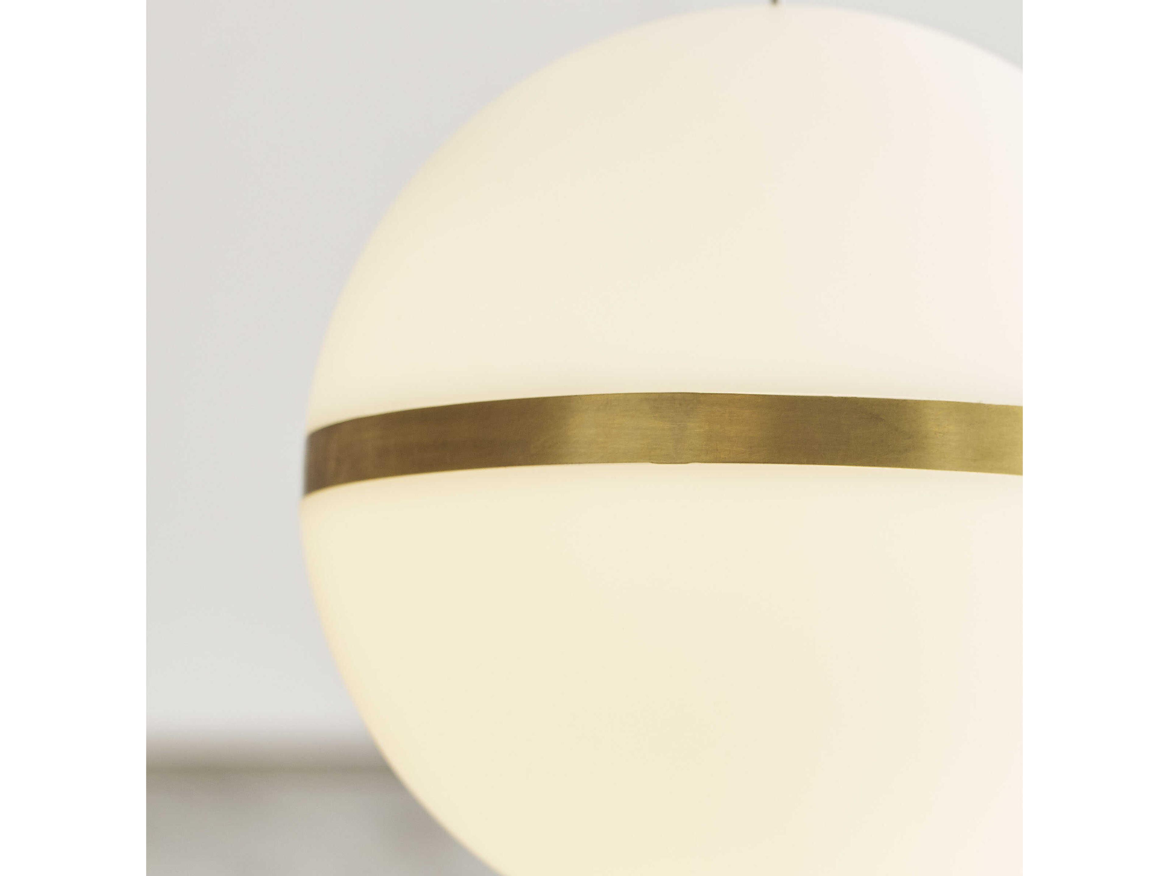 Visual Comfort Modern Hanea 9-Light Natural Brass Chandelier