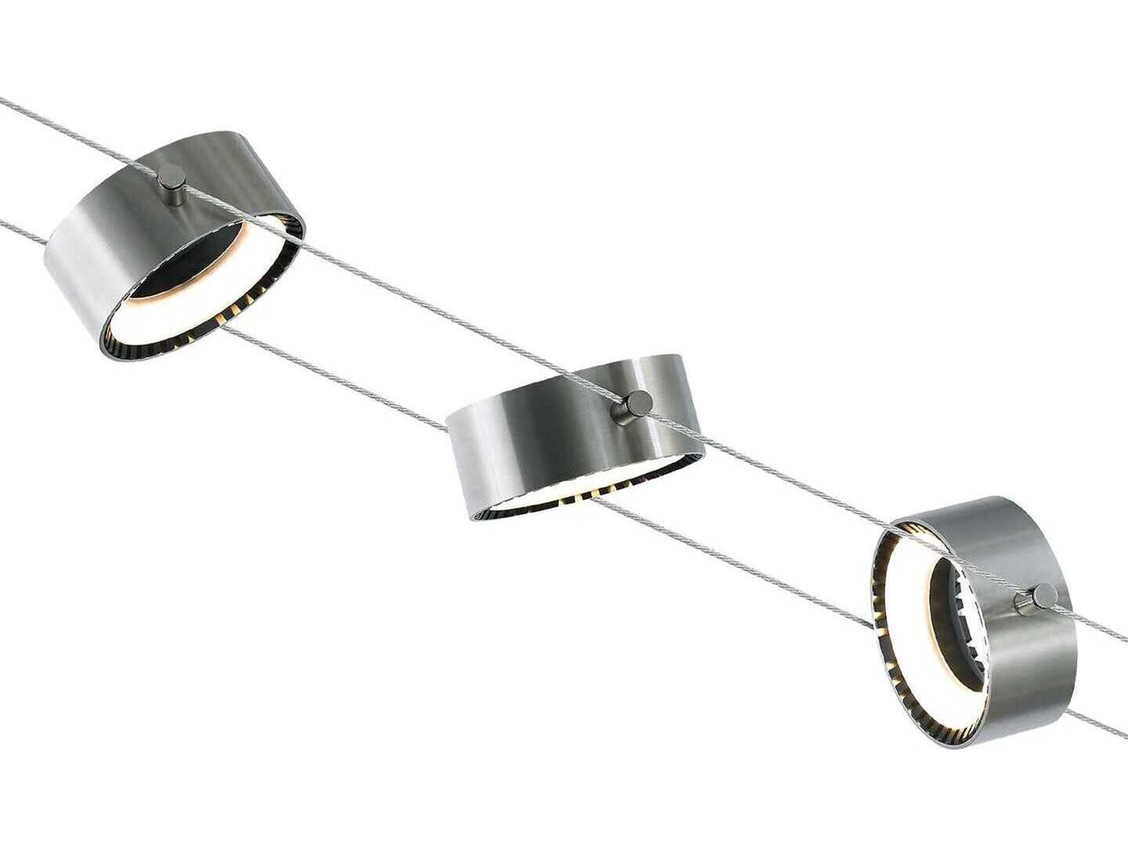 K-corum 1-Light Satin Nickel Spot Light