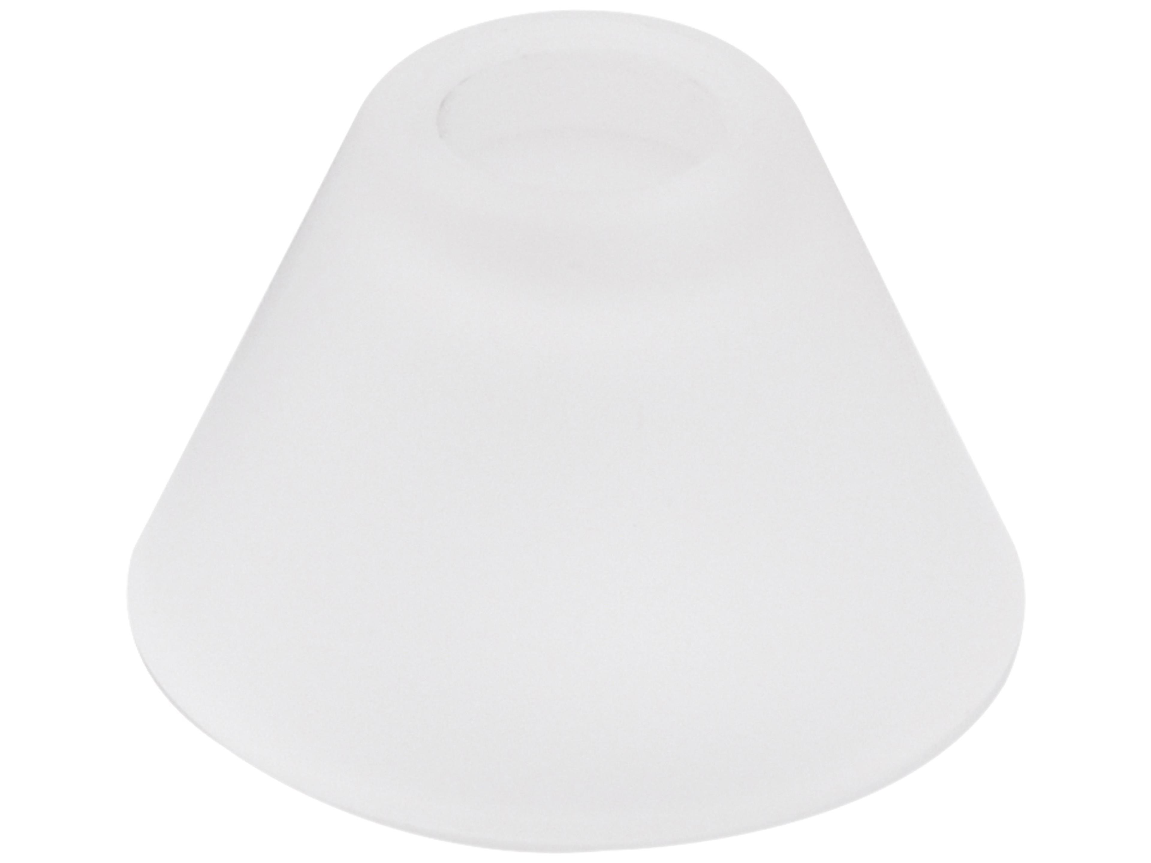 Cone Glass Shield Accessory in Frost
