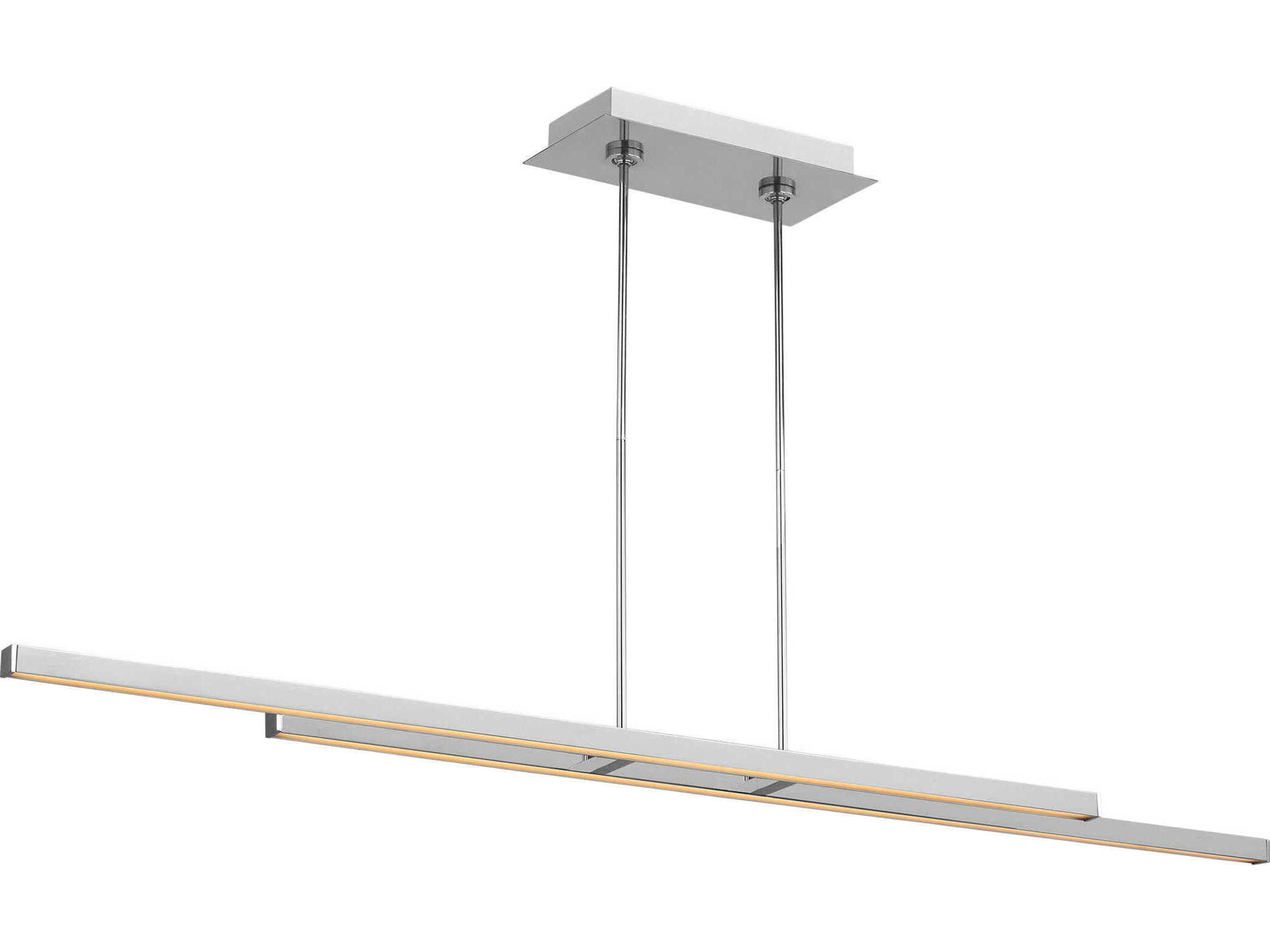 Stagger 2 Linear Suspension 60-Inch LED Light