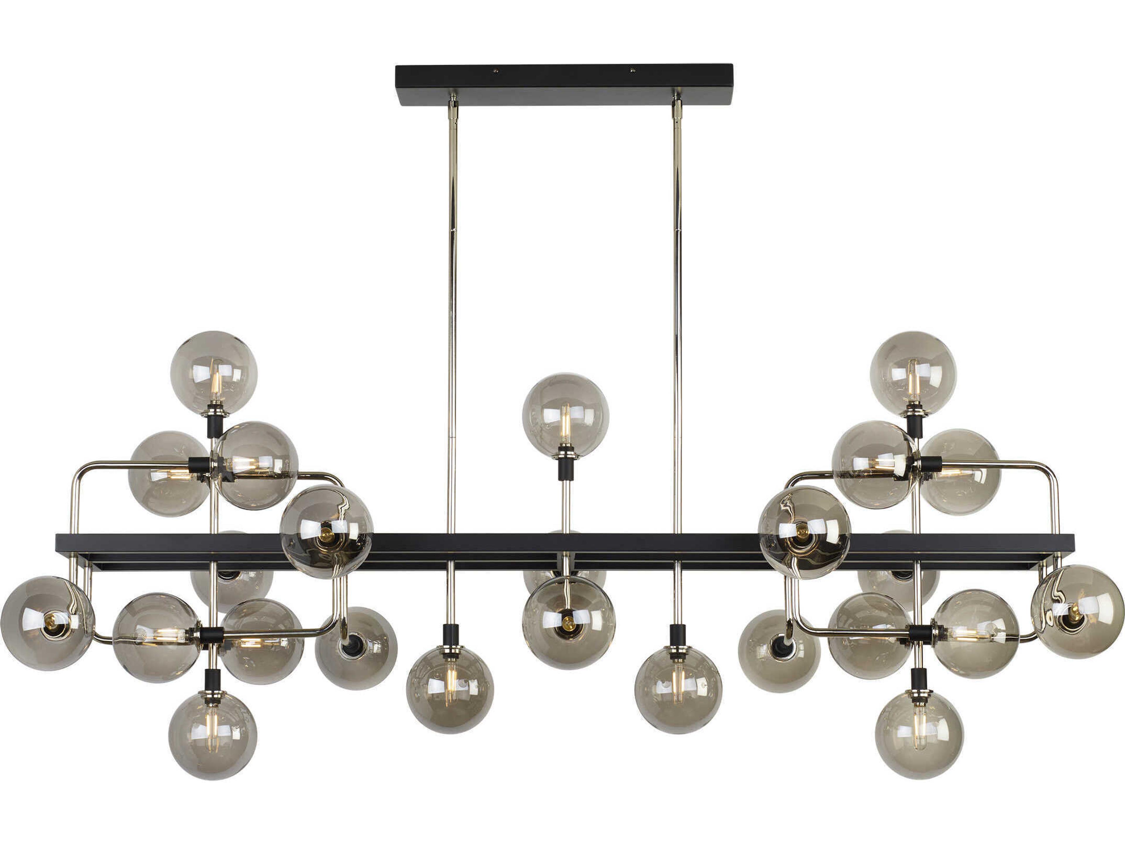 Viaggio Linear Suspension Polished Nickel