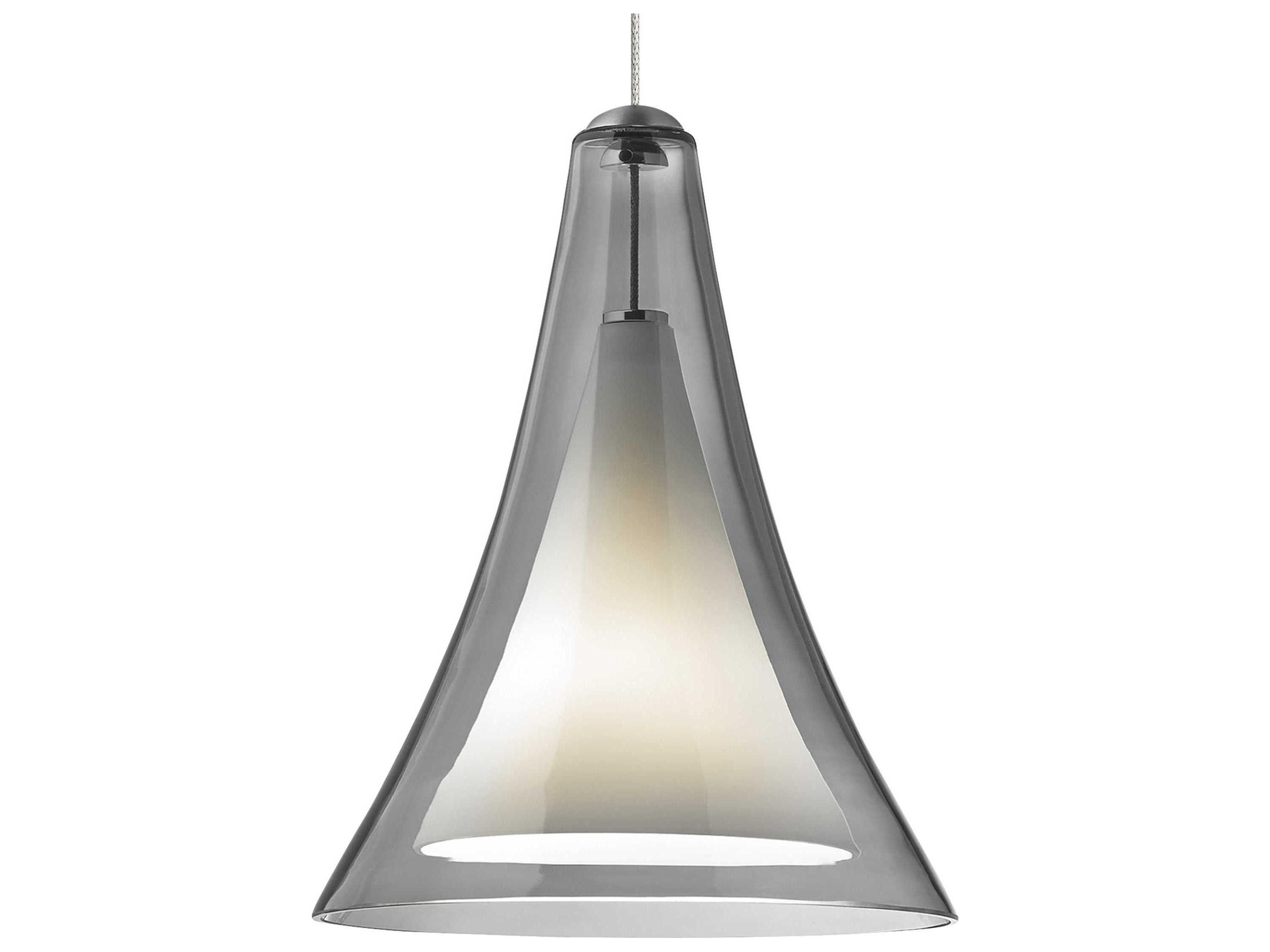 Melrose II Mini Pendant Contemporary Glass Shade