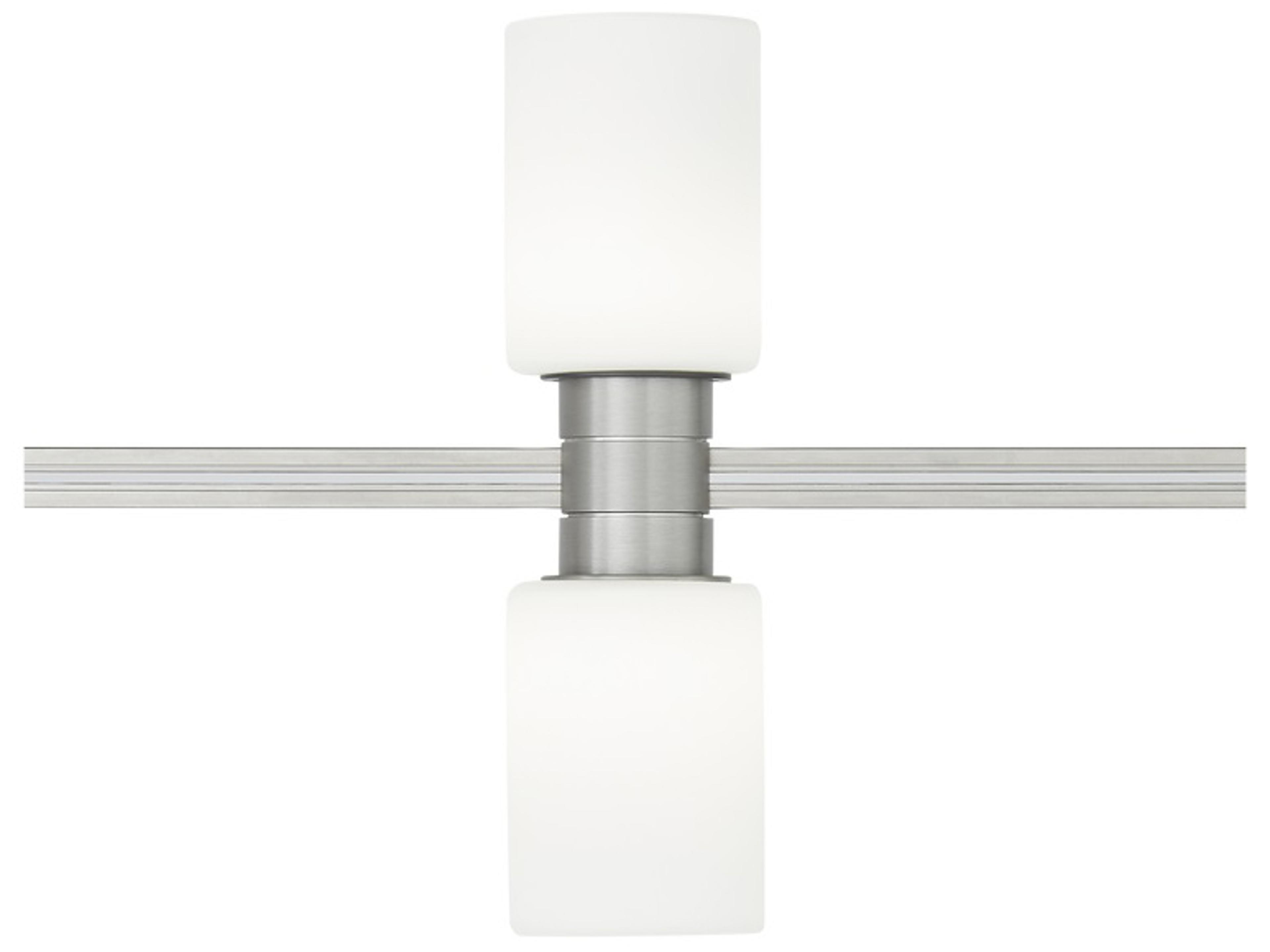 Cylinders 1-Light Satin Nickel Spot Light