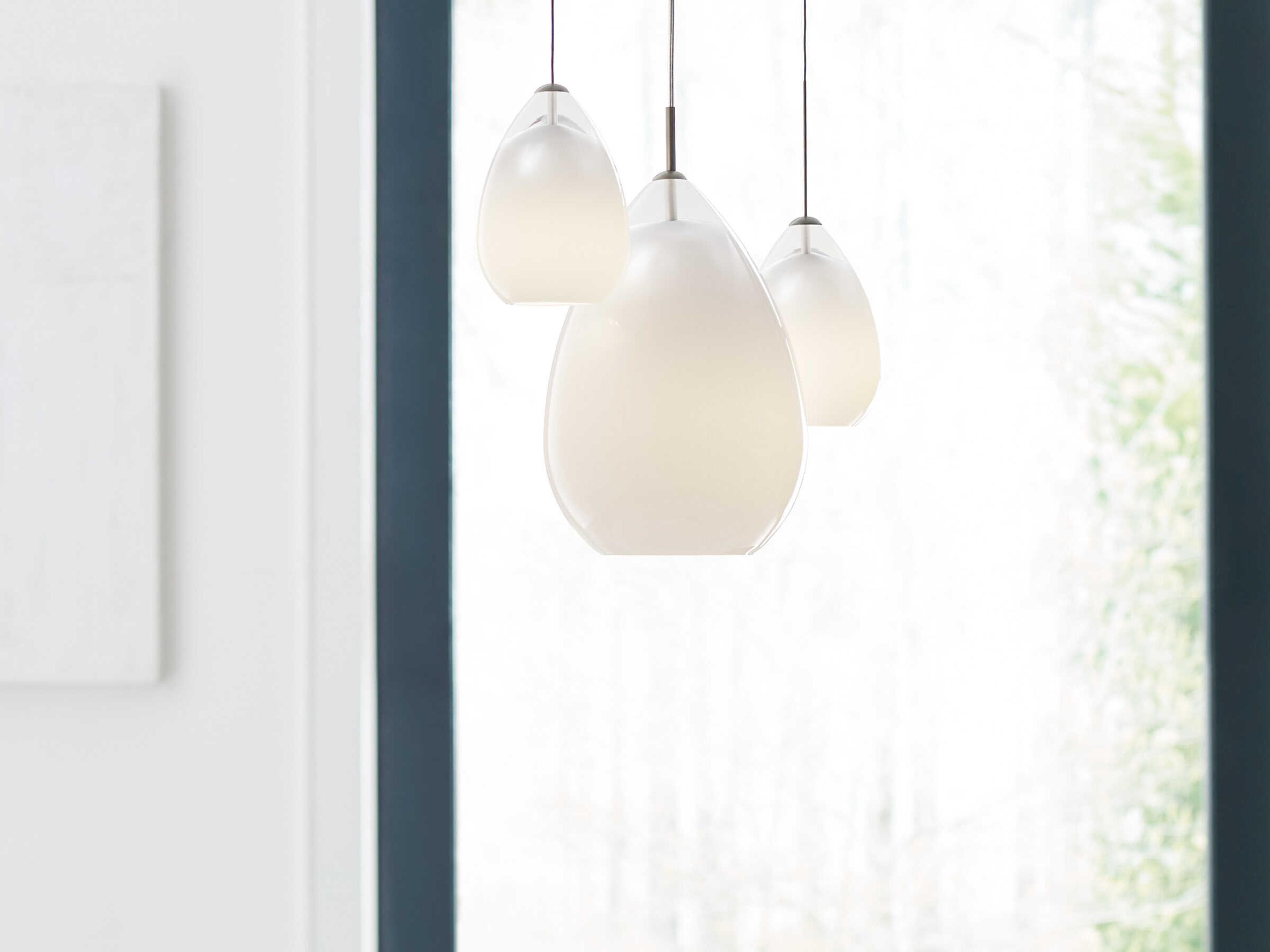 Visual Comfort Modern Alina 1-Light Brown Mini Pendant