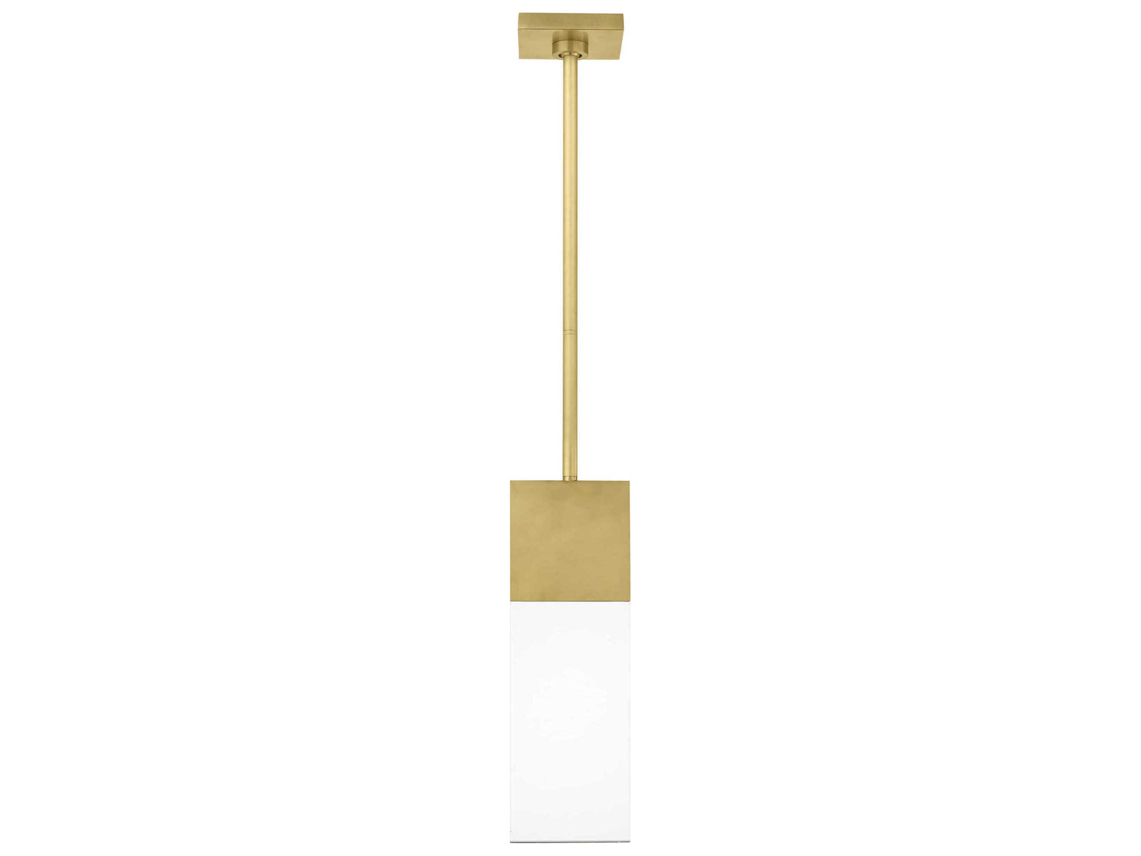Kulma 1-Light Natural Brass Linear Mini Pendant
