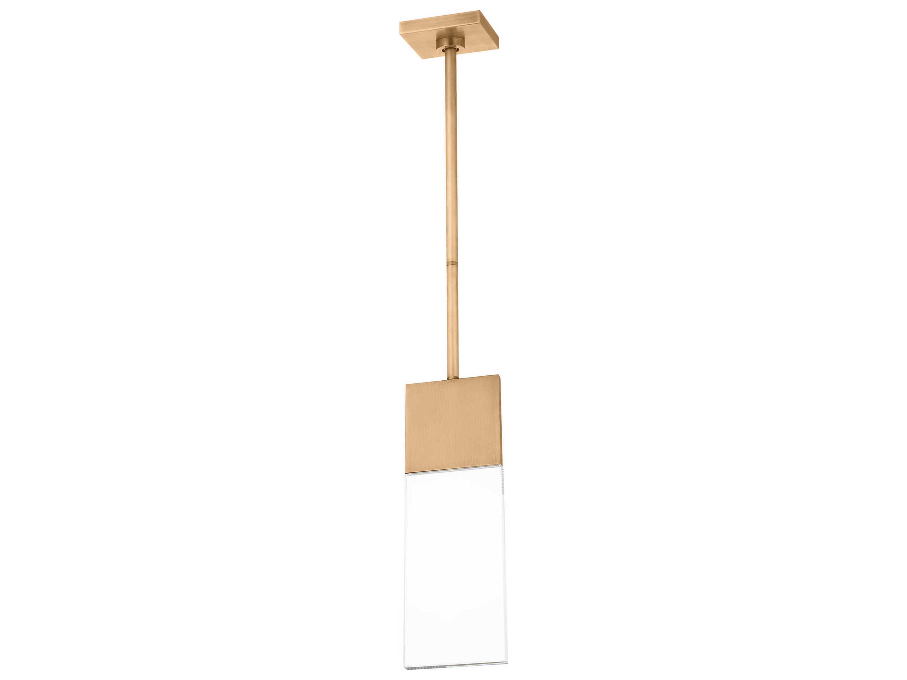 Visual Comfort Modern Kulma 1-Light Copper Linear Mini Pendant