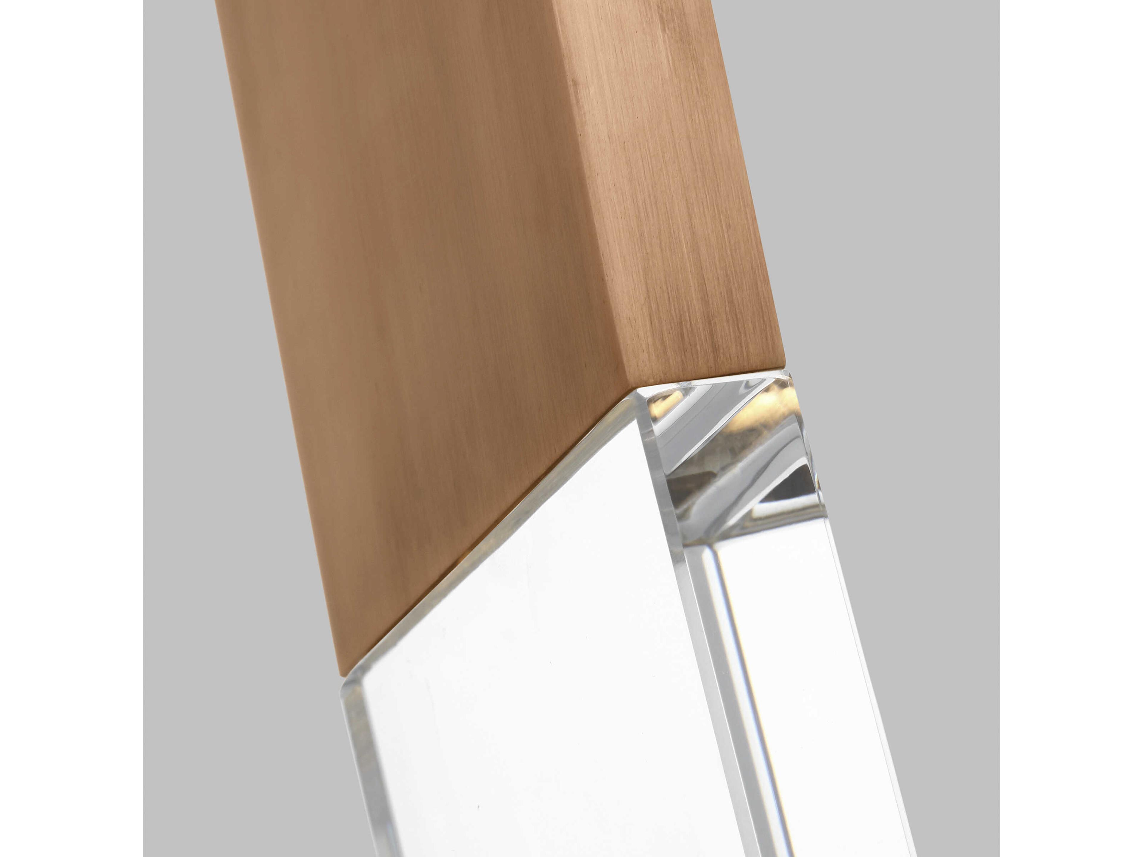 Visual Comfort Modern Kulma 1-Light Copper Linear Mini Pendant