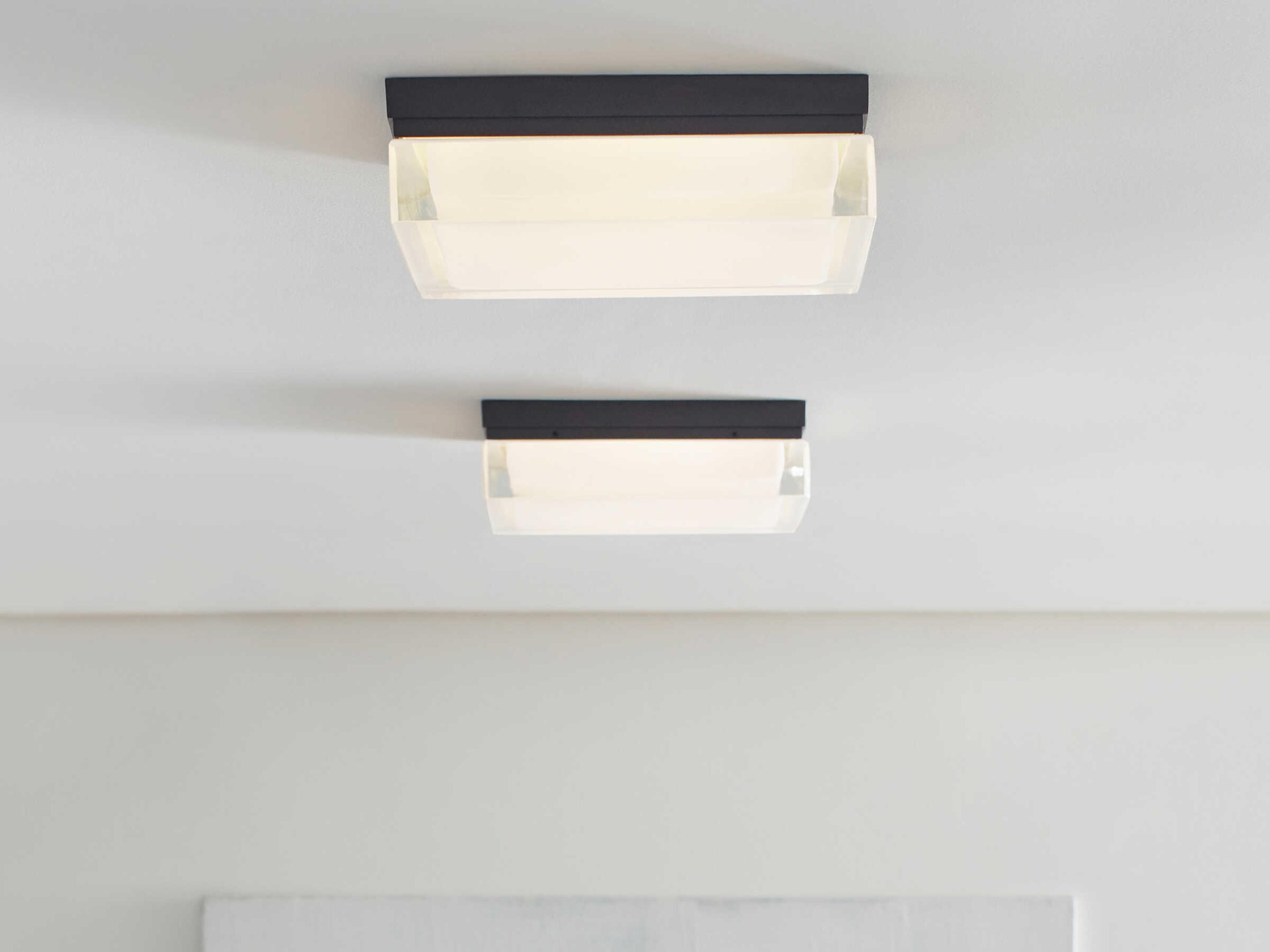 Visual Comfort Modern Boxie 1 - Light Outdoor Ceiling Light