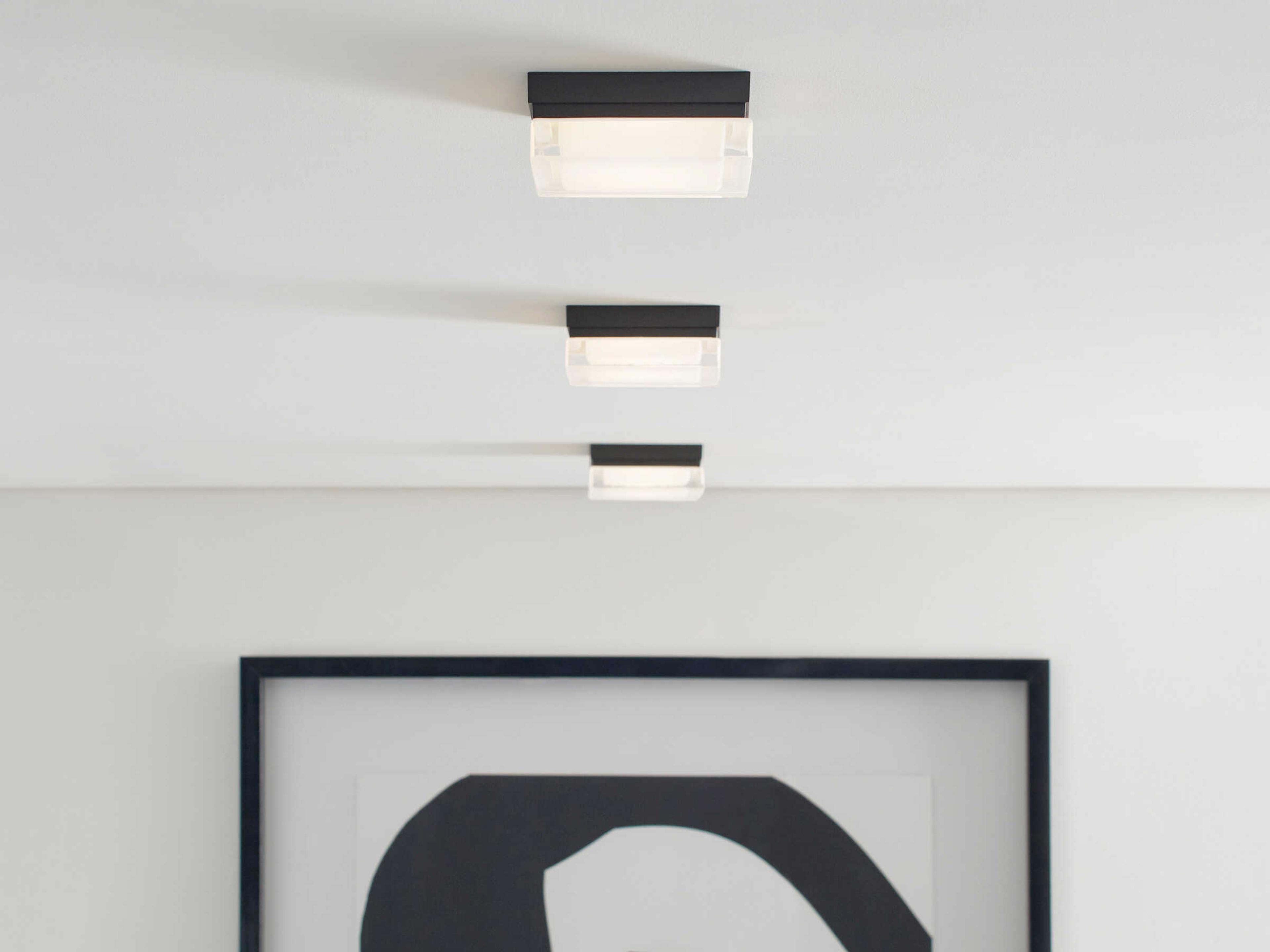 Visual Comfort Modern Boxie 1 - Light Outdoor Ceiling Light