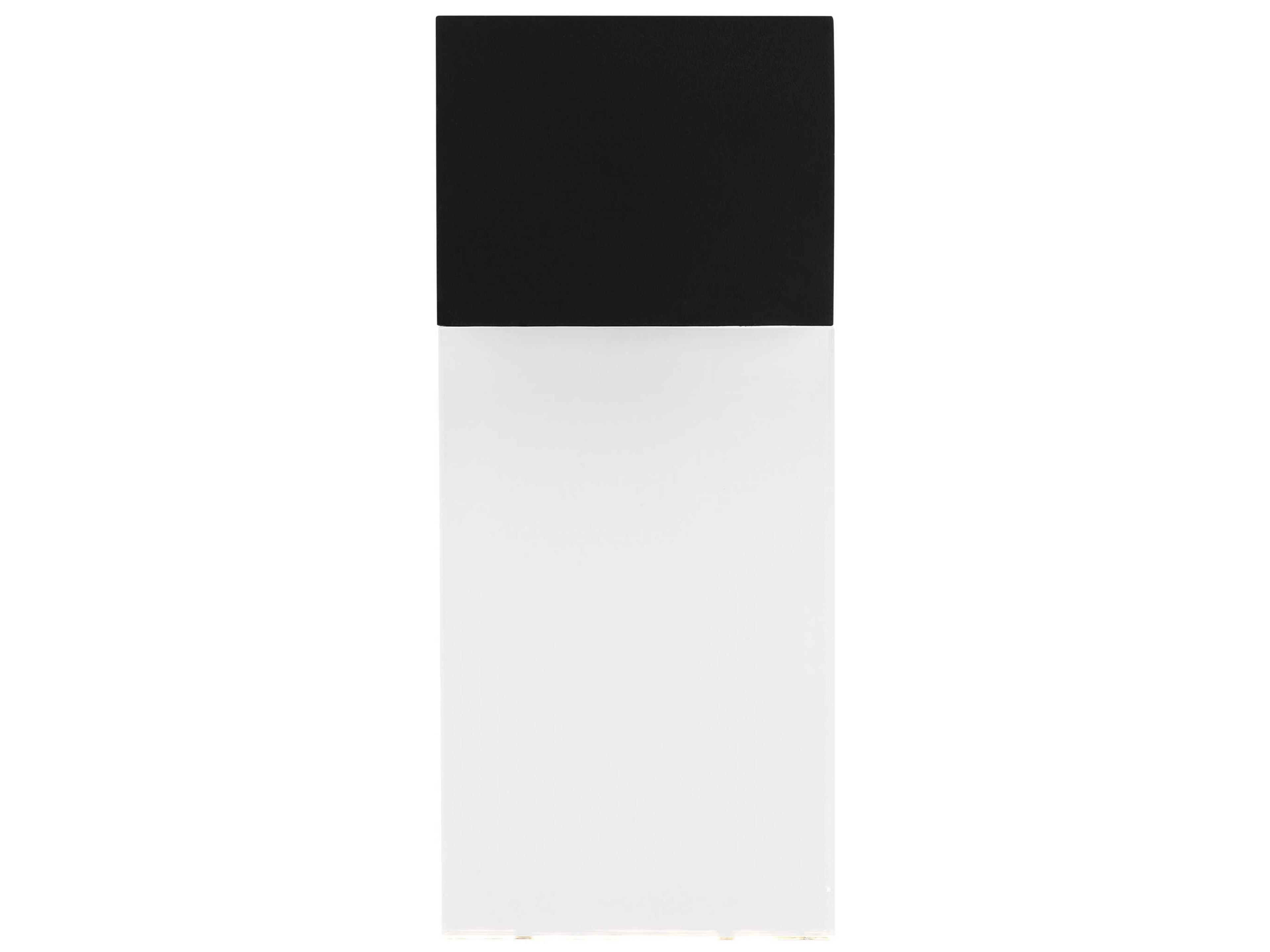 Visual Comfort Modern Kulma 1-Light Black Wall Sconce